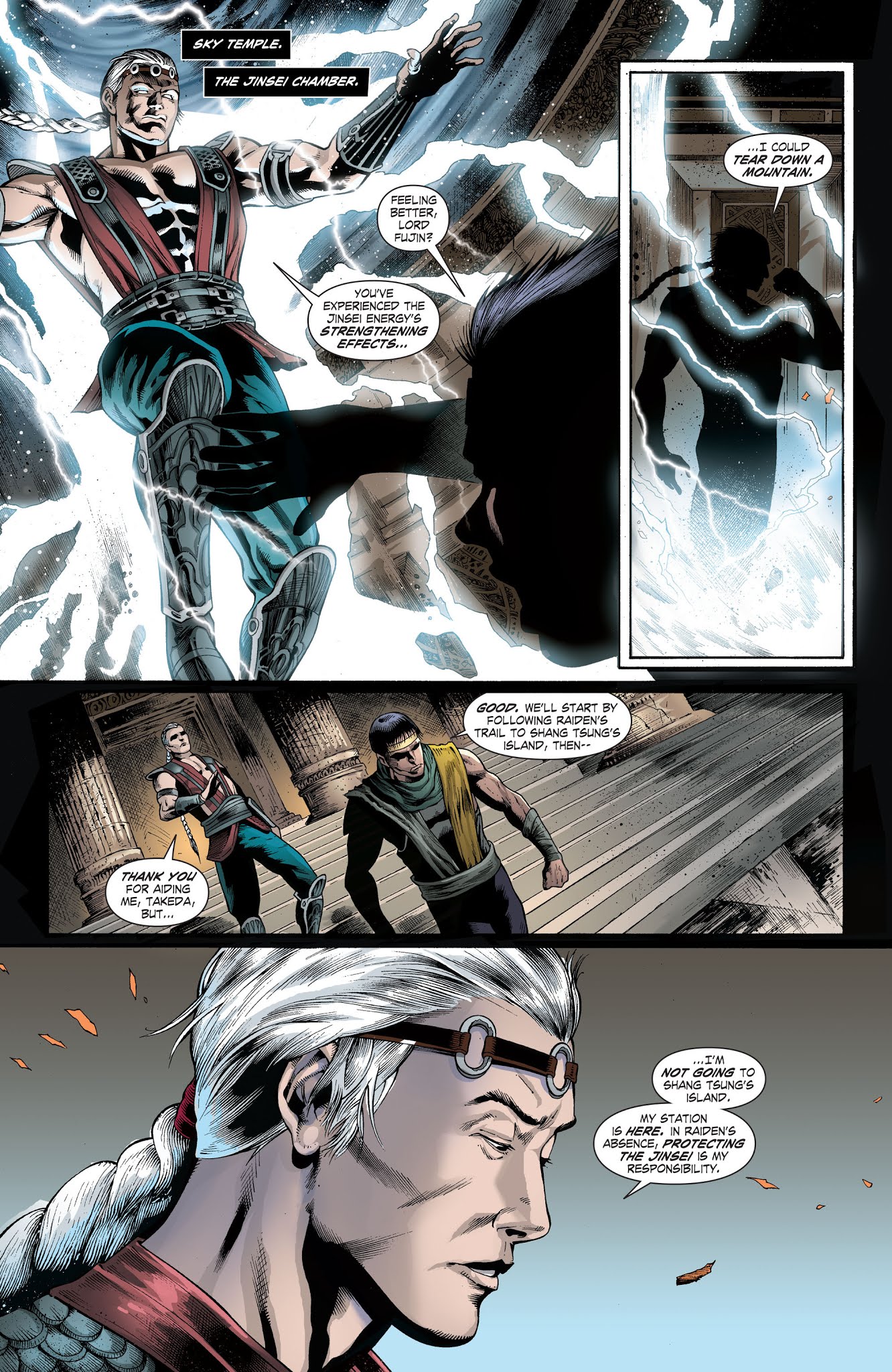 Read online Mortal Kombat X [I] comic -  Issue # _TPB 3 - 44