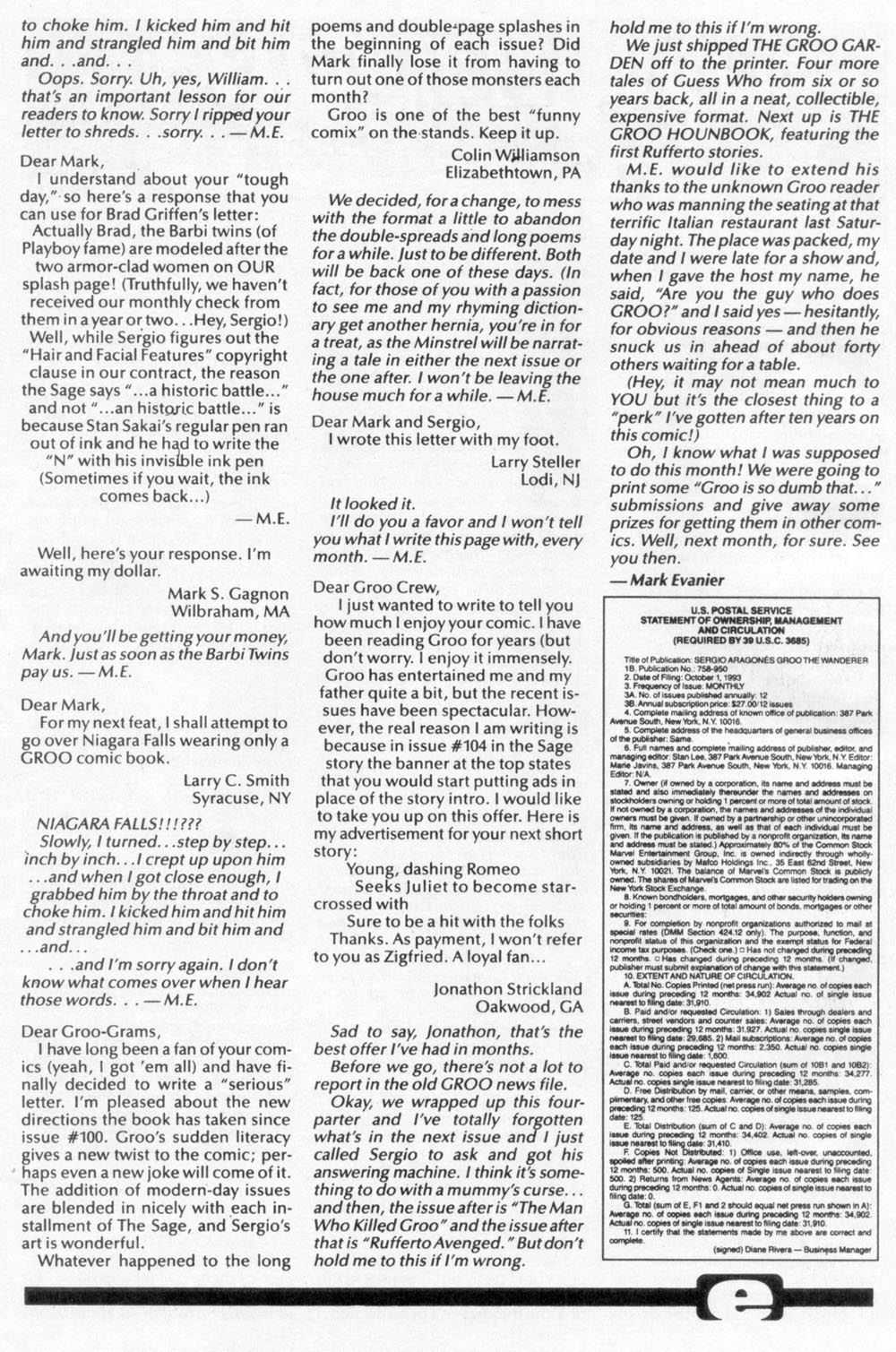 Read online Sergio Aragonés Groo the Wanderer comic -  Issue #109 - 32