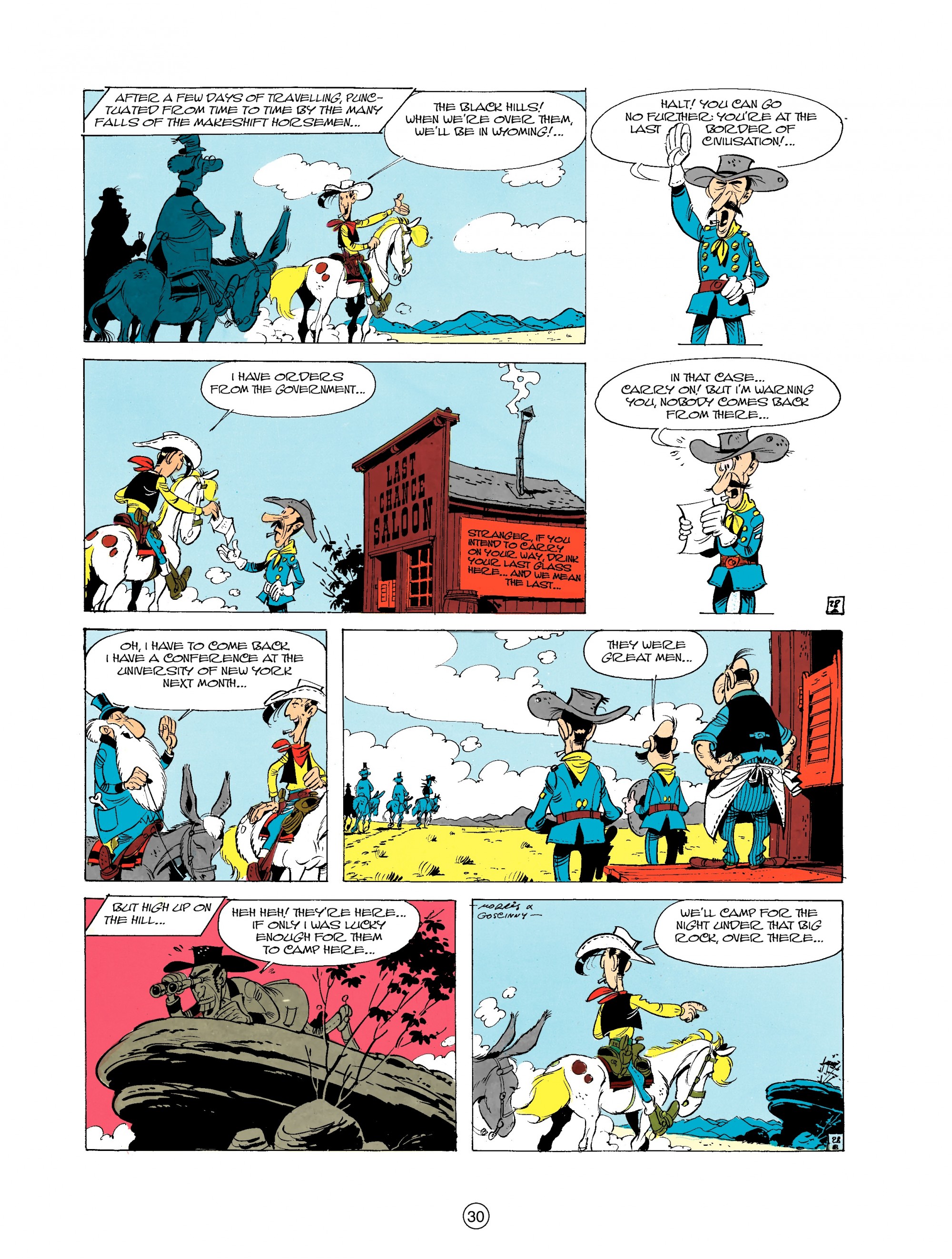 Read online A Lucky Luke Adventure comic -  Issue #16 - 30