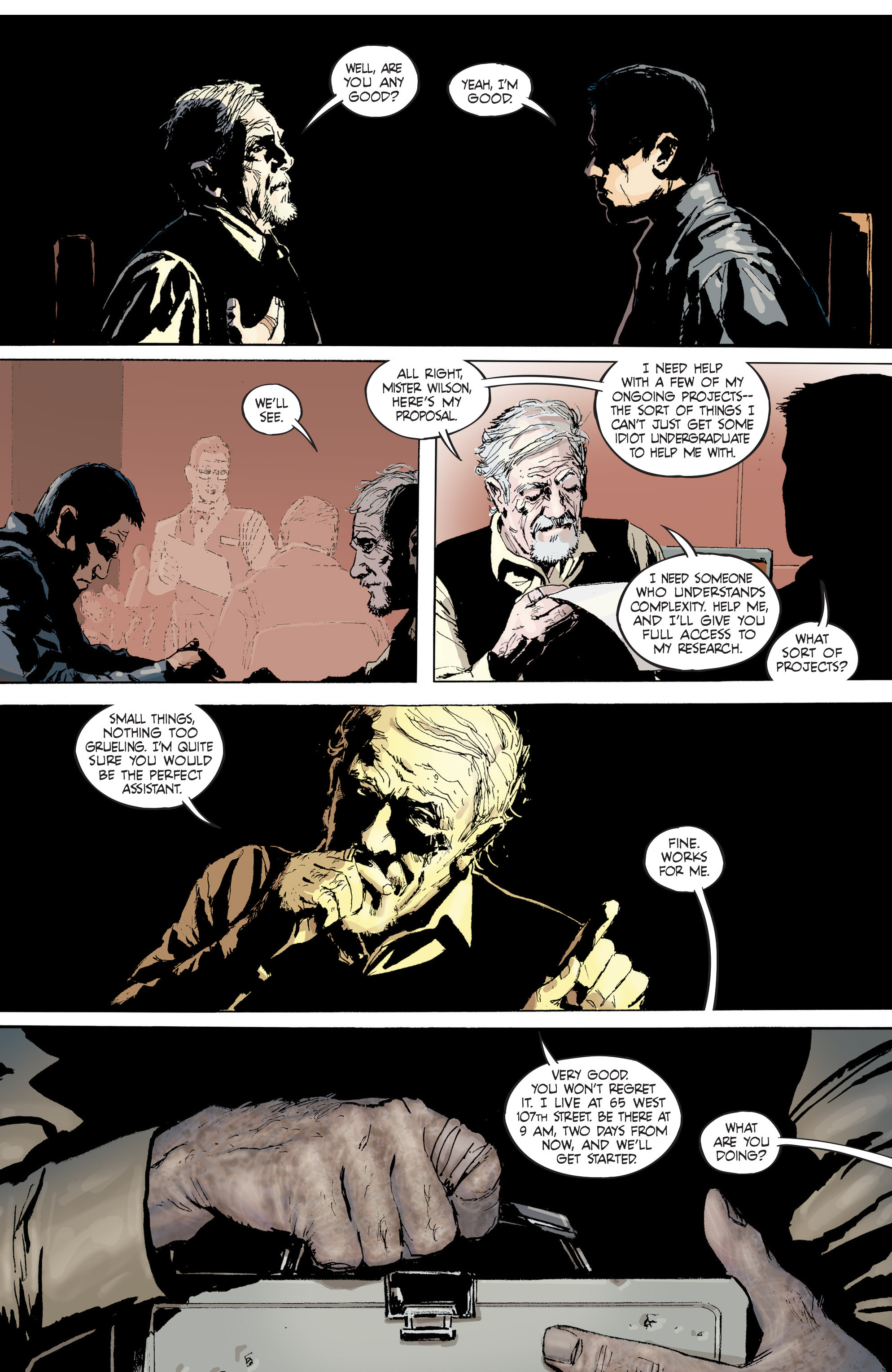 Read online Strange Attractors comic -  Issue #1 - 15