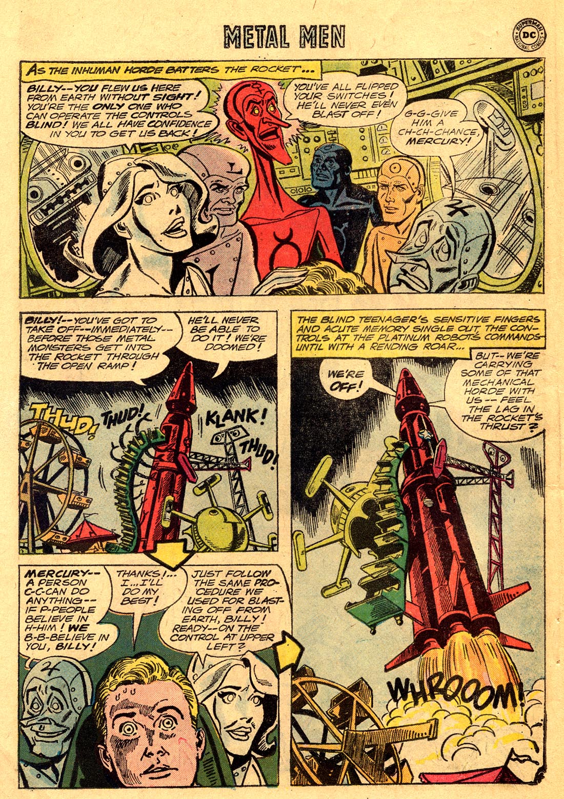 Read online Metal Men (1963) comic -  Issue #9 - 6