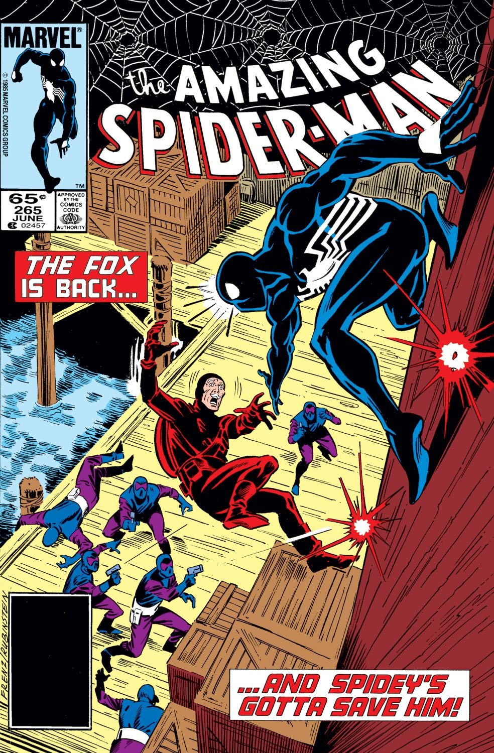 Read online The Amazing Spider-Man (1963) comic -  Issue #265 - 1