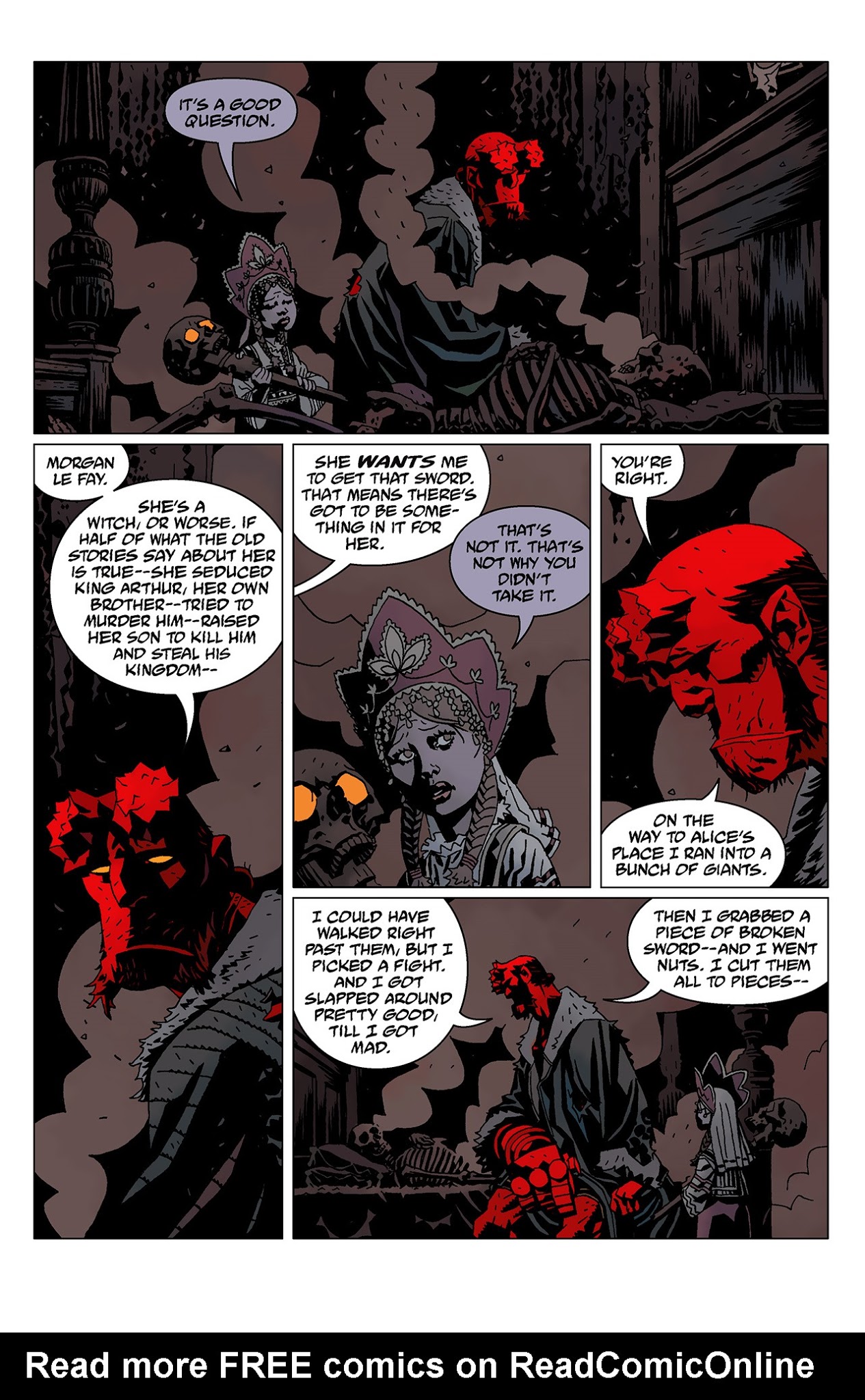 Read online Hellboy: The Wild Hunt comic -  Issue #8 - 6