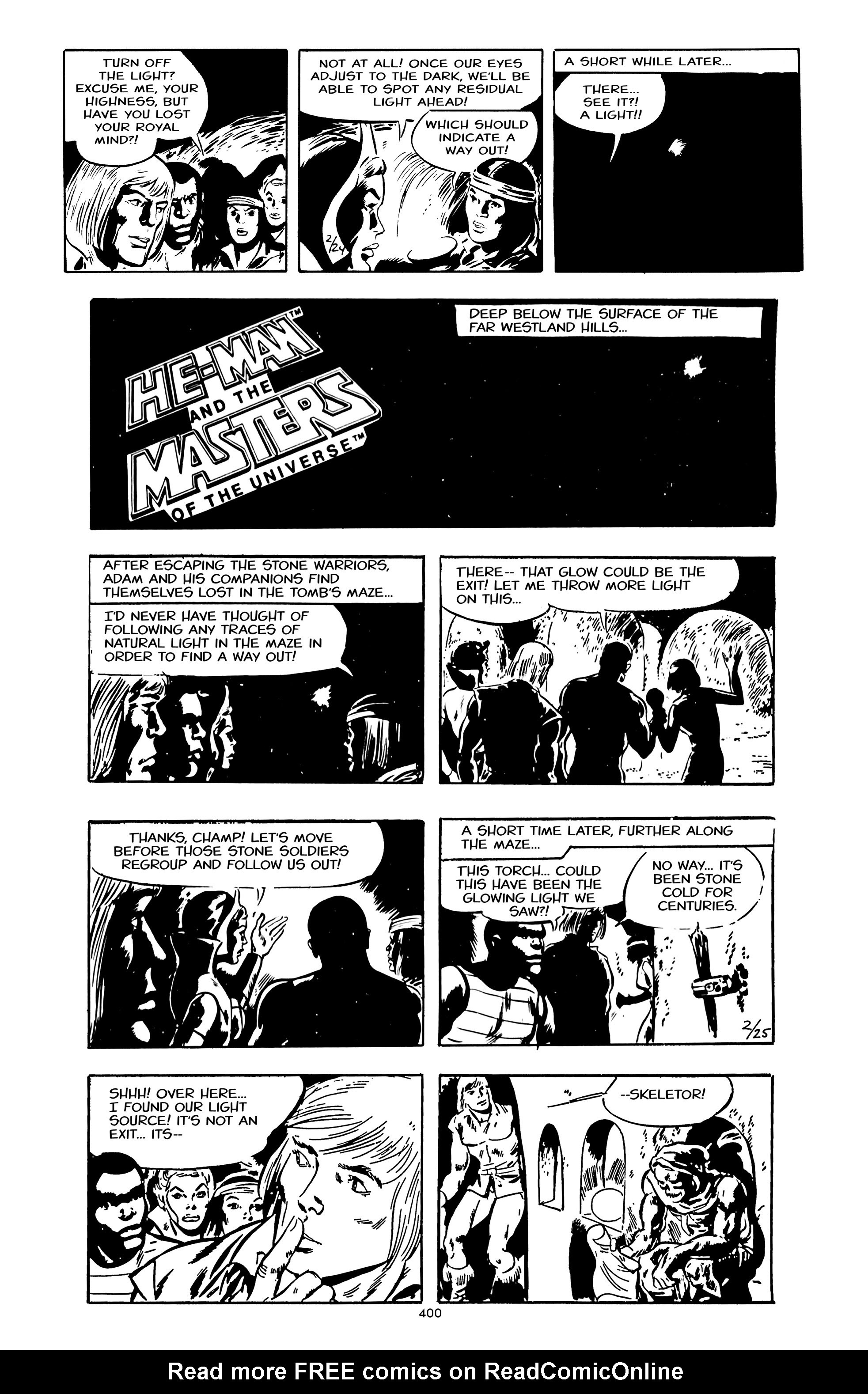 Read online He-Man and the Masters of the Universe: The Newspaper Comic Strips comic -  Issue # TPB (Part 4) - 100