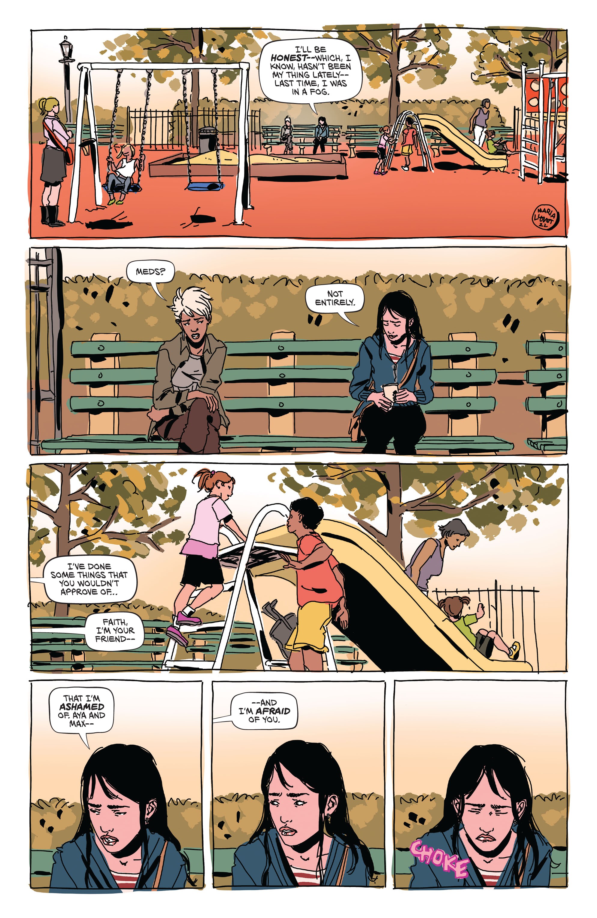 Read online Faithless III comic -  Issue #5 - 10