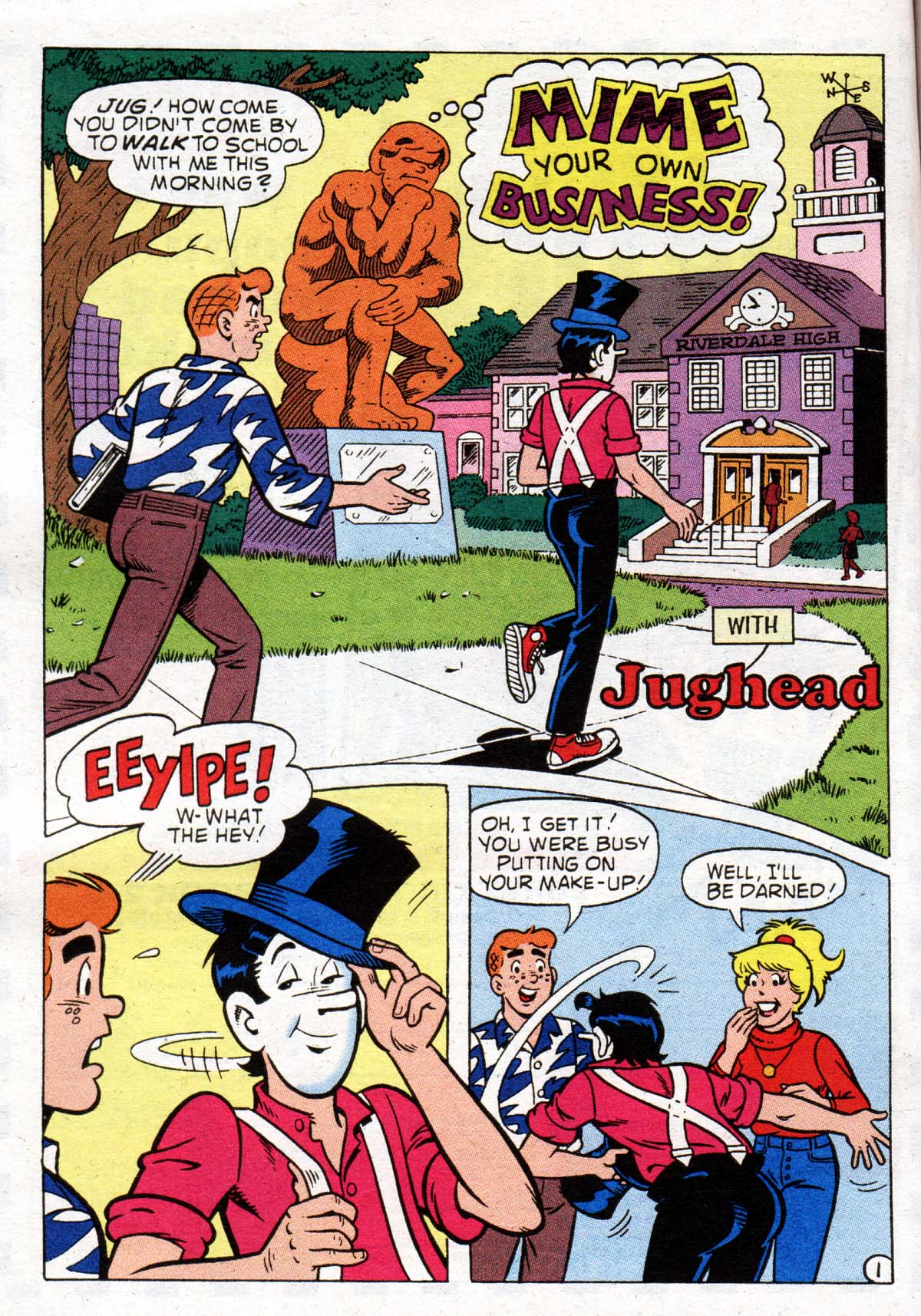 Read online Jughead's Double Digest Magazine comic -  Issue #89 - 135