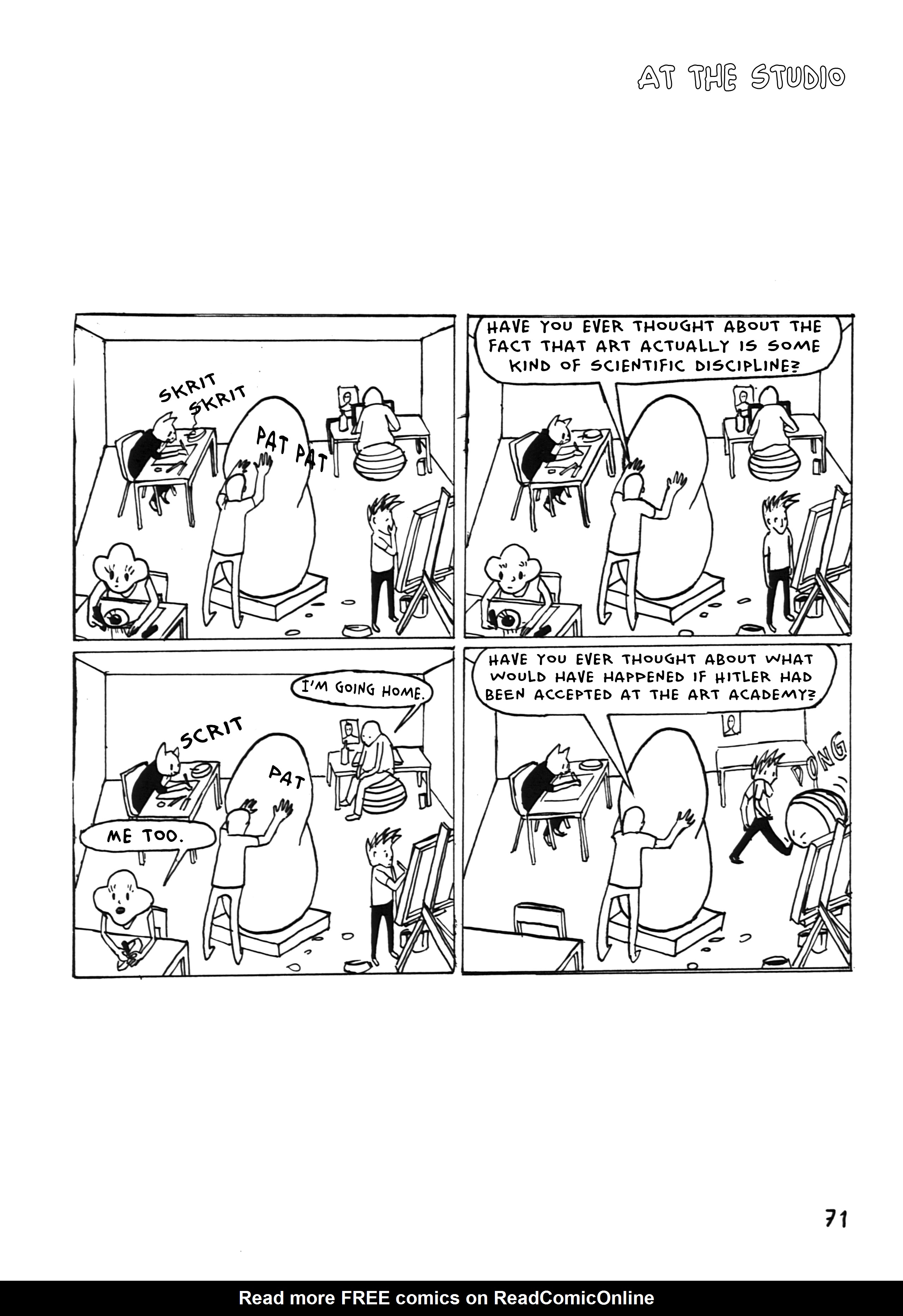 Read online Cat Hates World comic -  Issue # TPB - 71