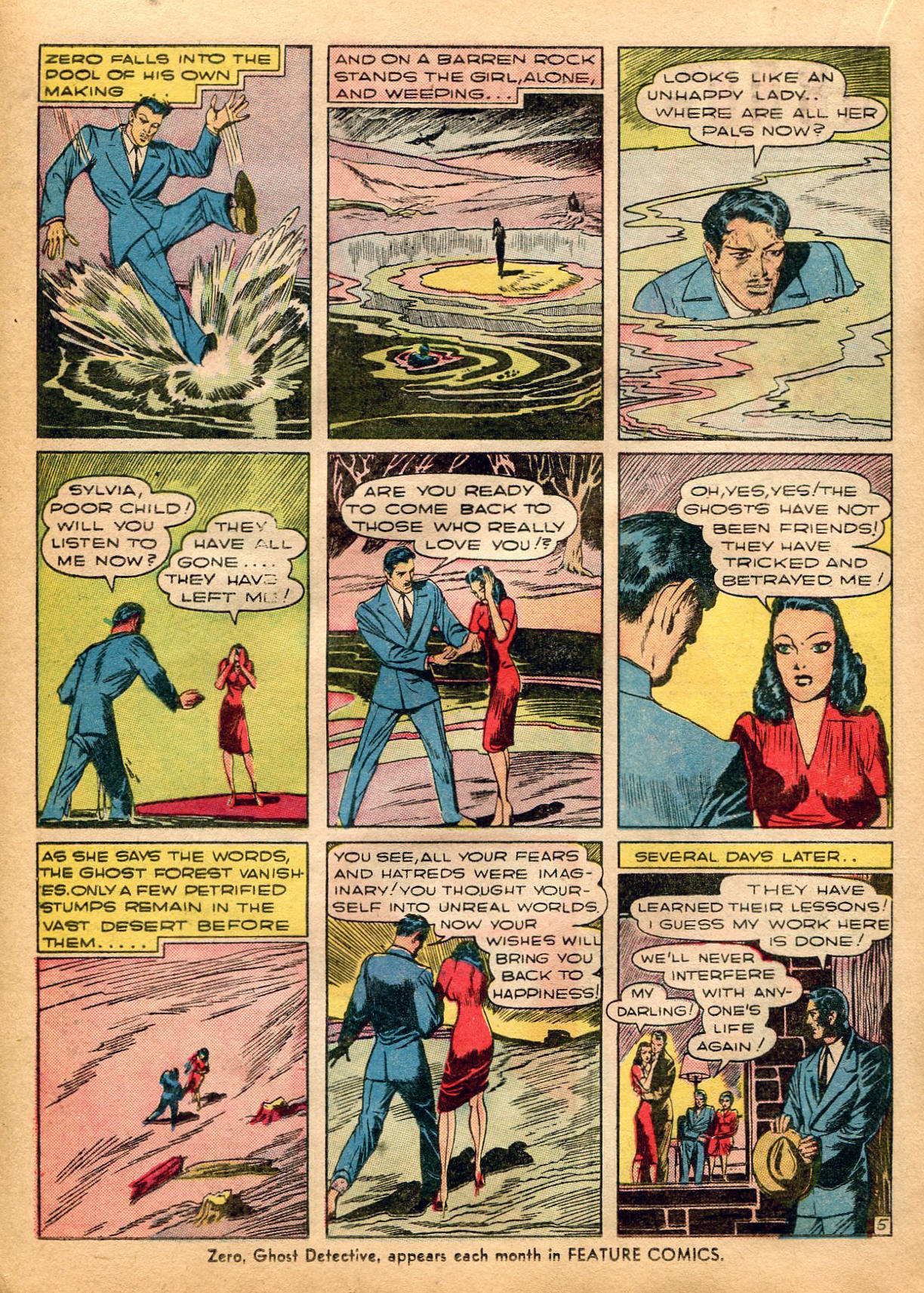 Read online Feature Comics comic -  Issue #38 - 40