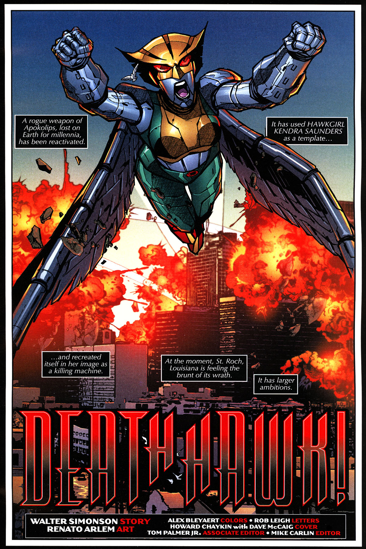 Read online Hawkgirl comic -  Issue #62 - 2