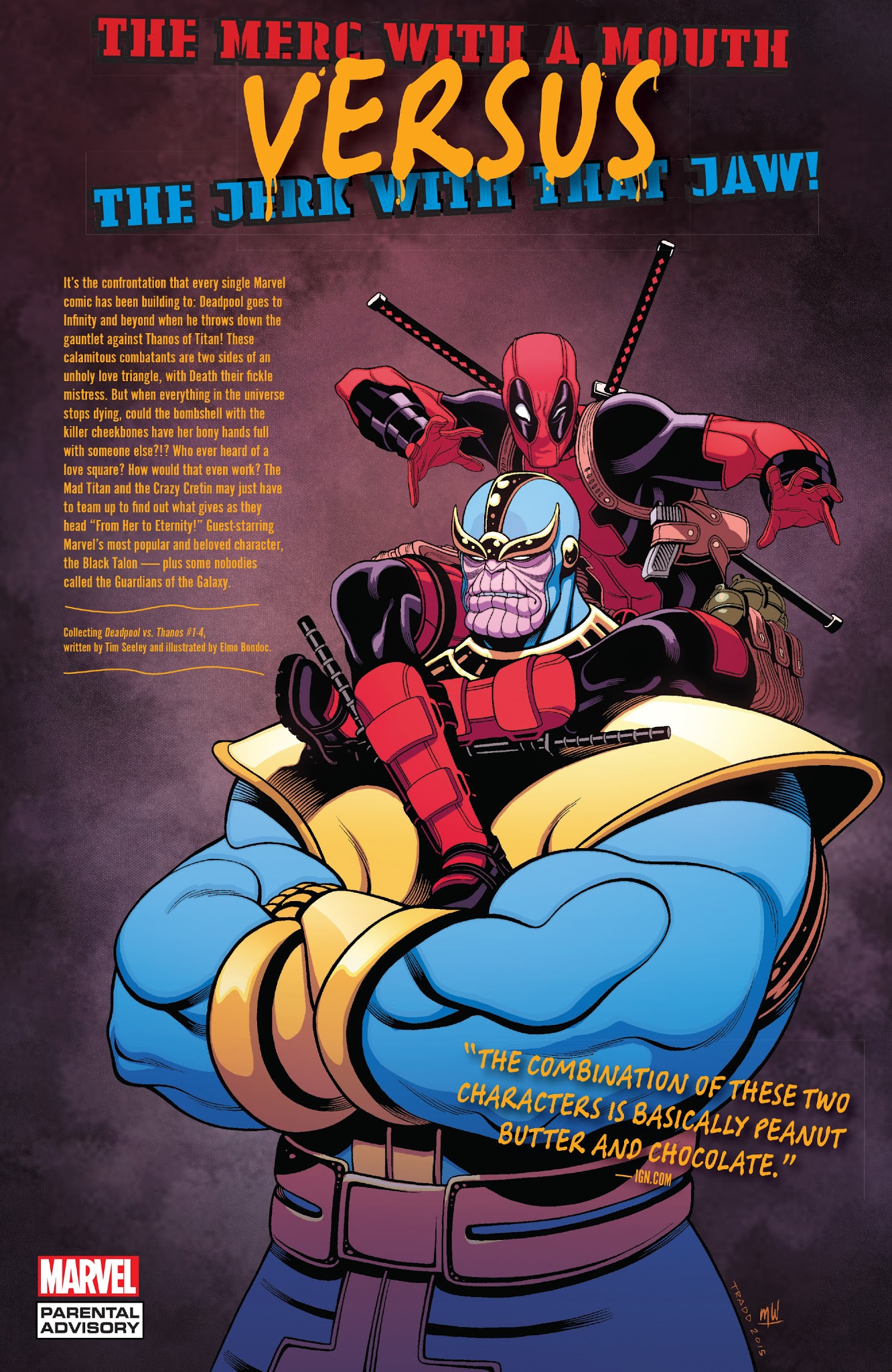 Read online Deadpool vs. Thanos comic -  Issue # _TPB - 103