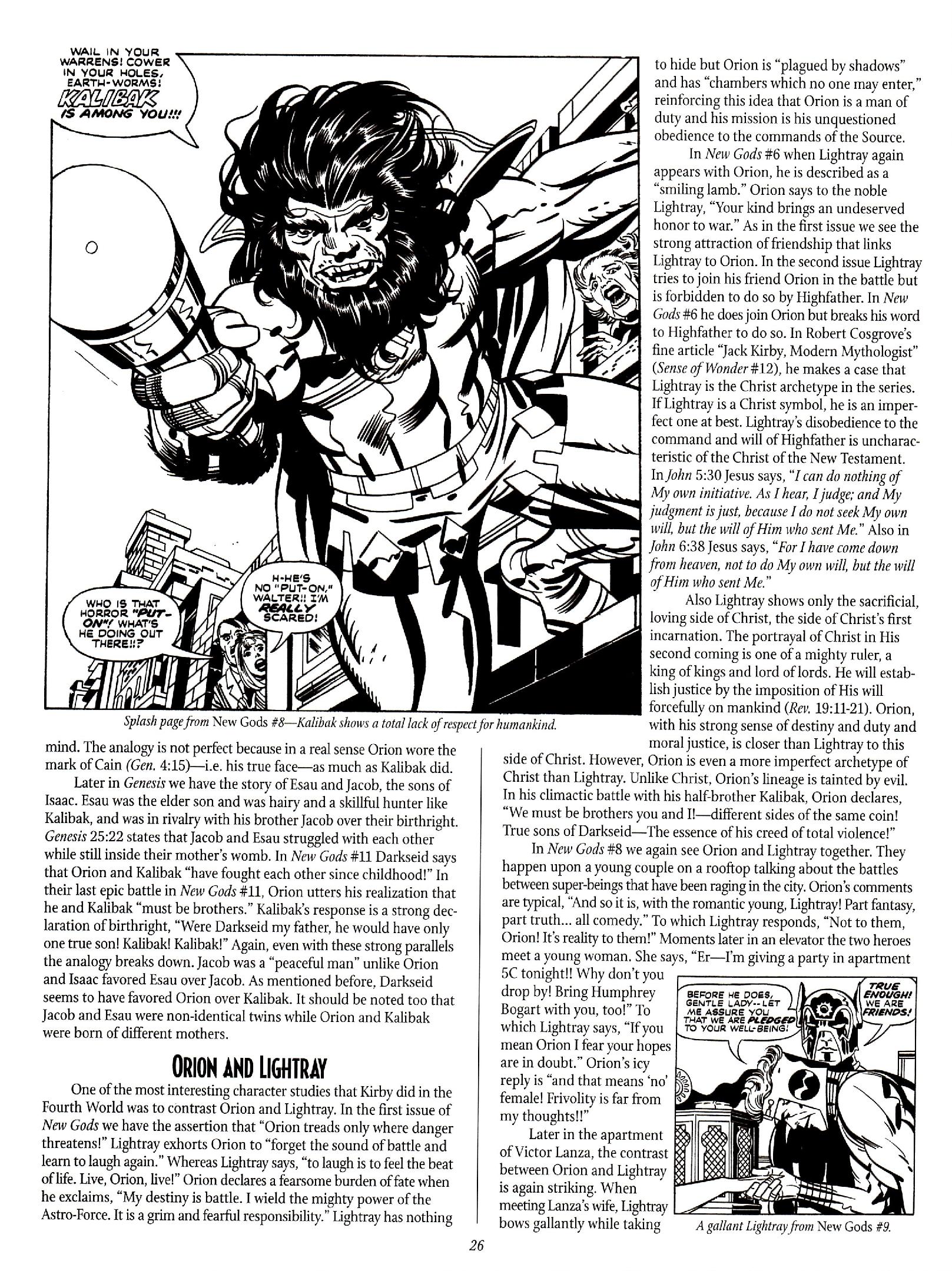 Read online The Jack Kirby Collector comic -  Issue #26 - 26