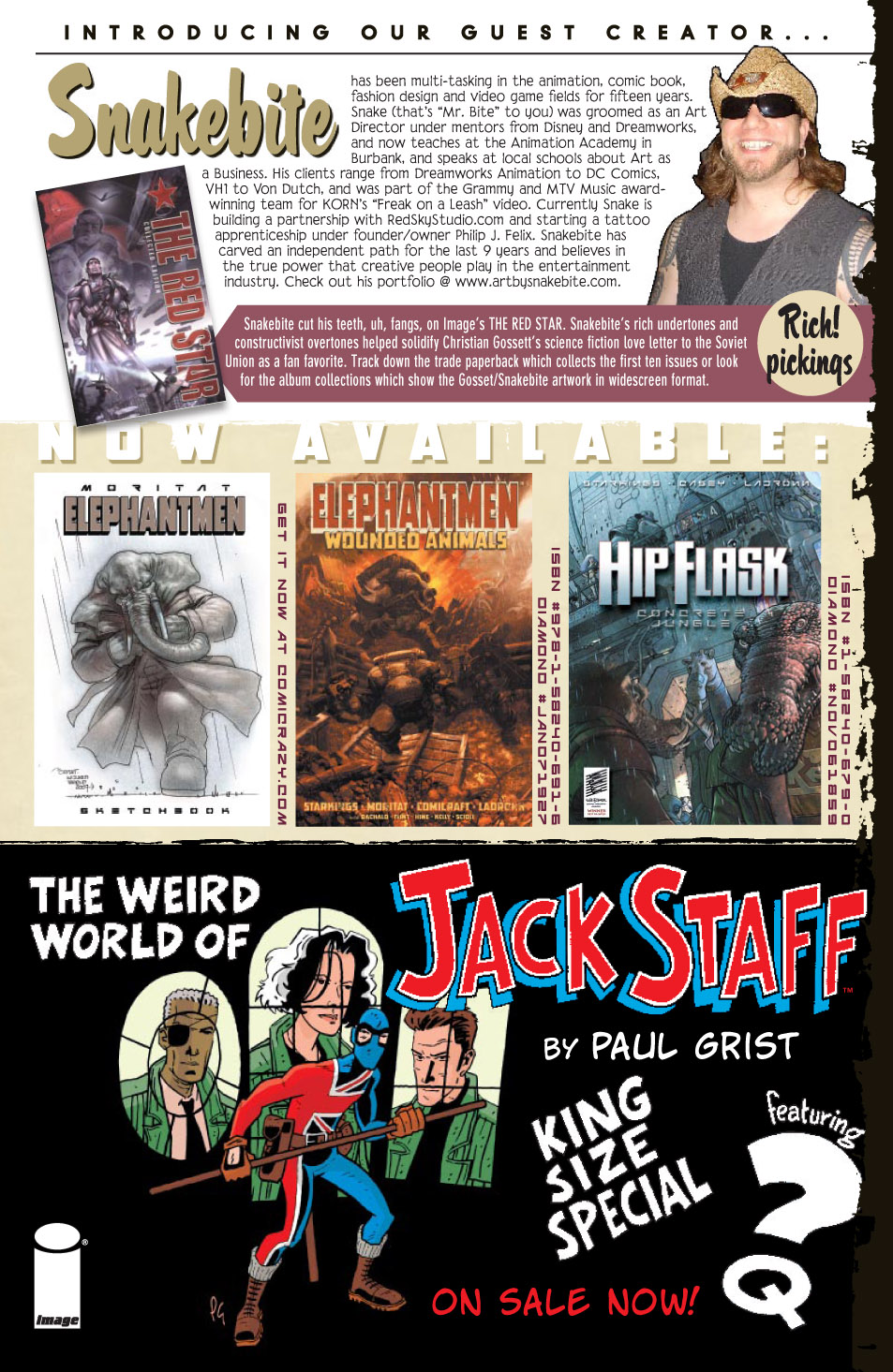 Read online Elephantmen comic -  Issue #10 - 32