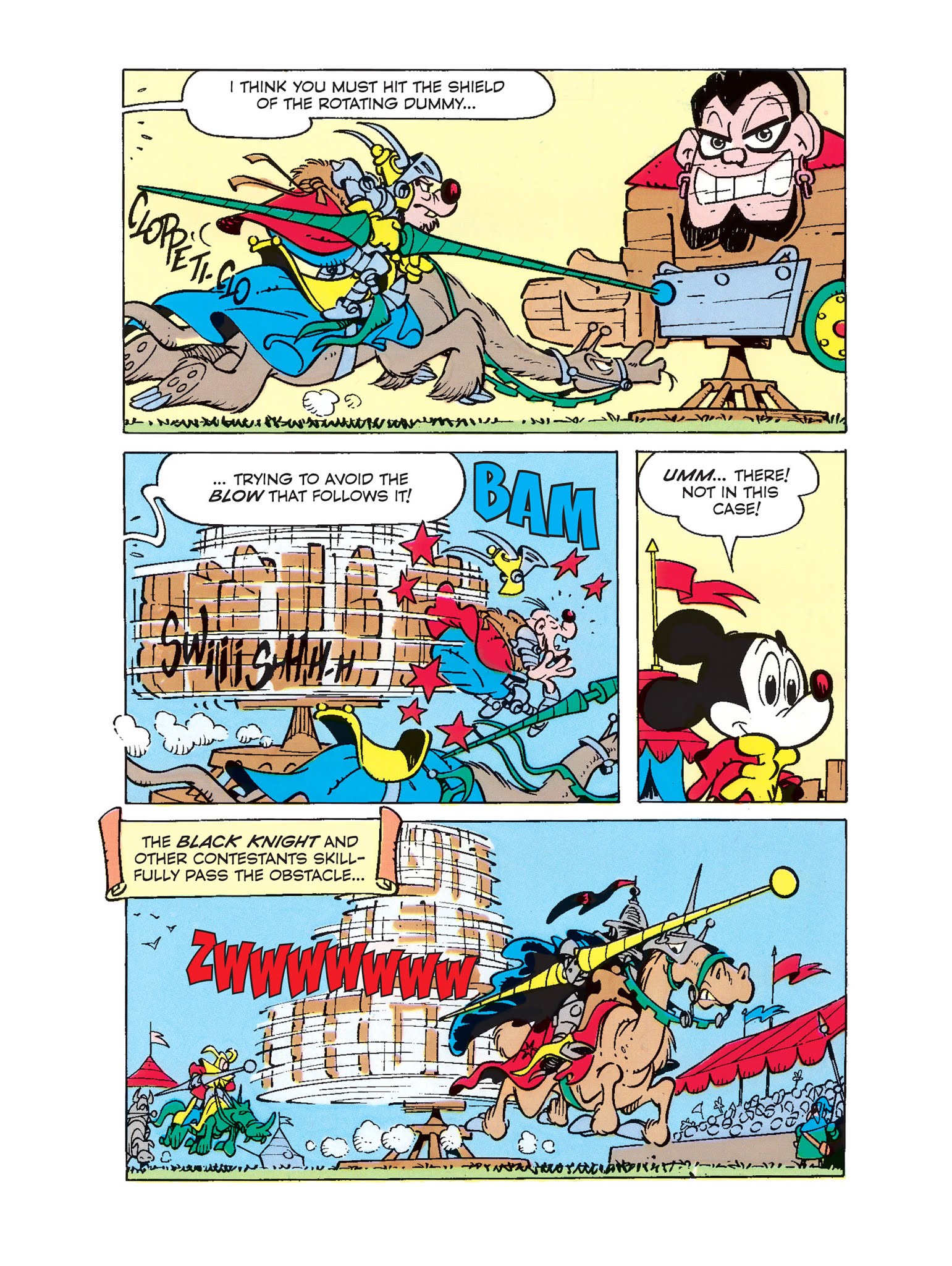 Read online Mickey Mouse and the Argaar Tournament: Return to the Land of Adventure comic -  Issue #2 - 14