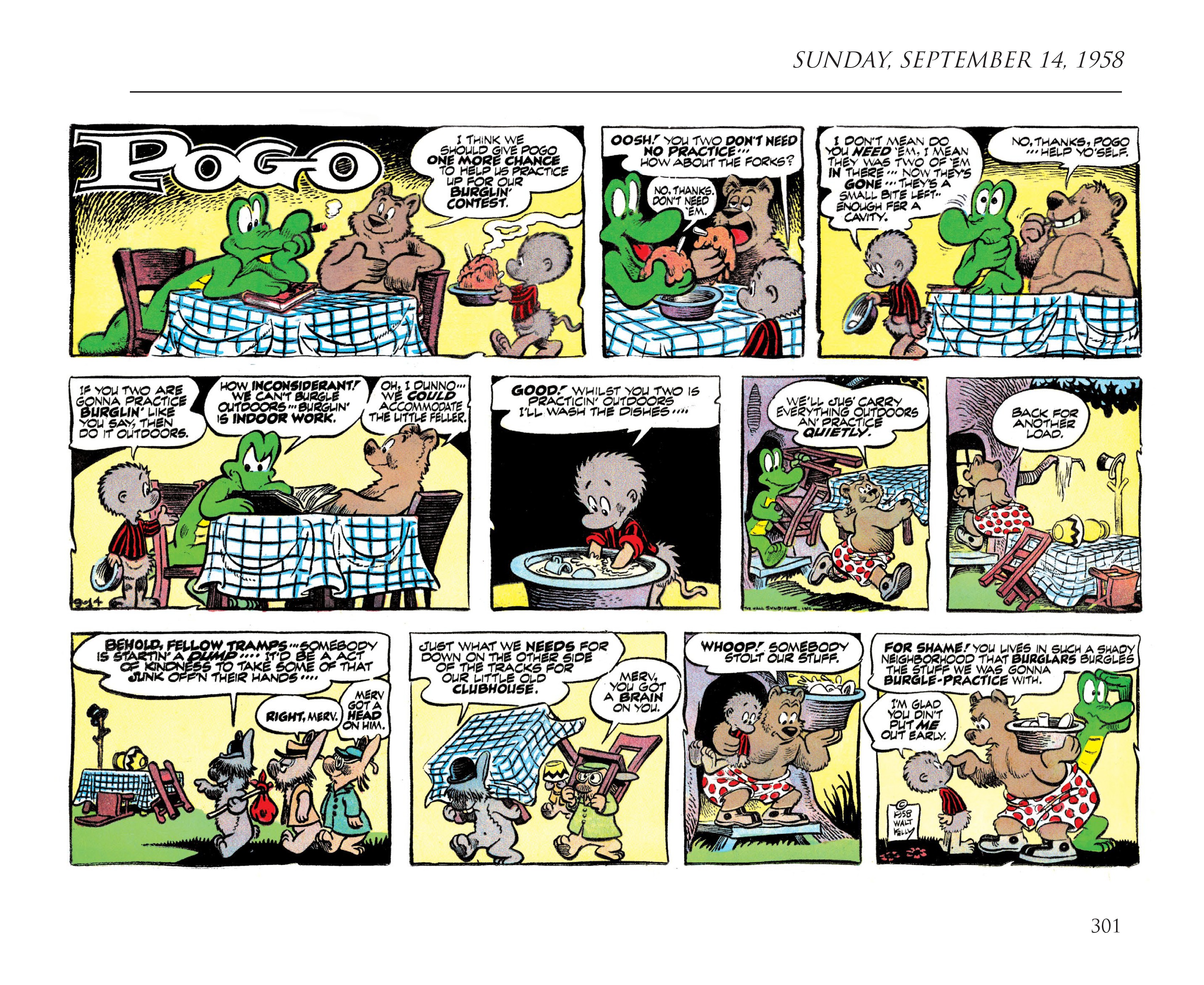 Read online Pogo by Walt Kelly: The Complete Syndicated Comic Strips comic -  Issue # TPB 5 (Part 4) - 10