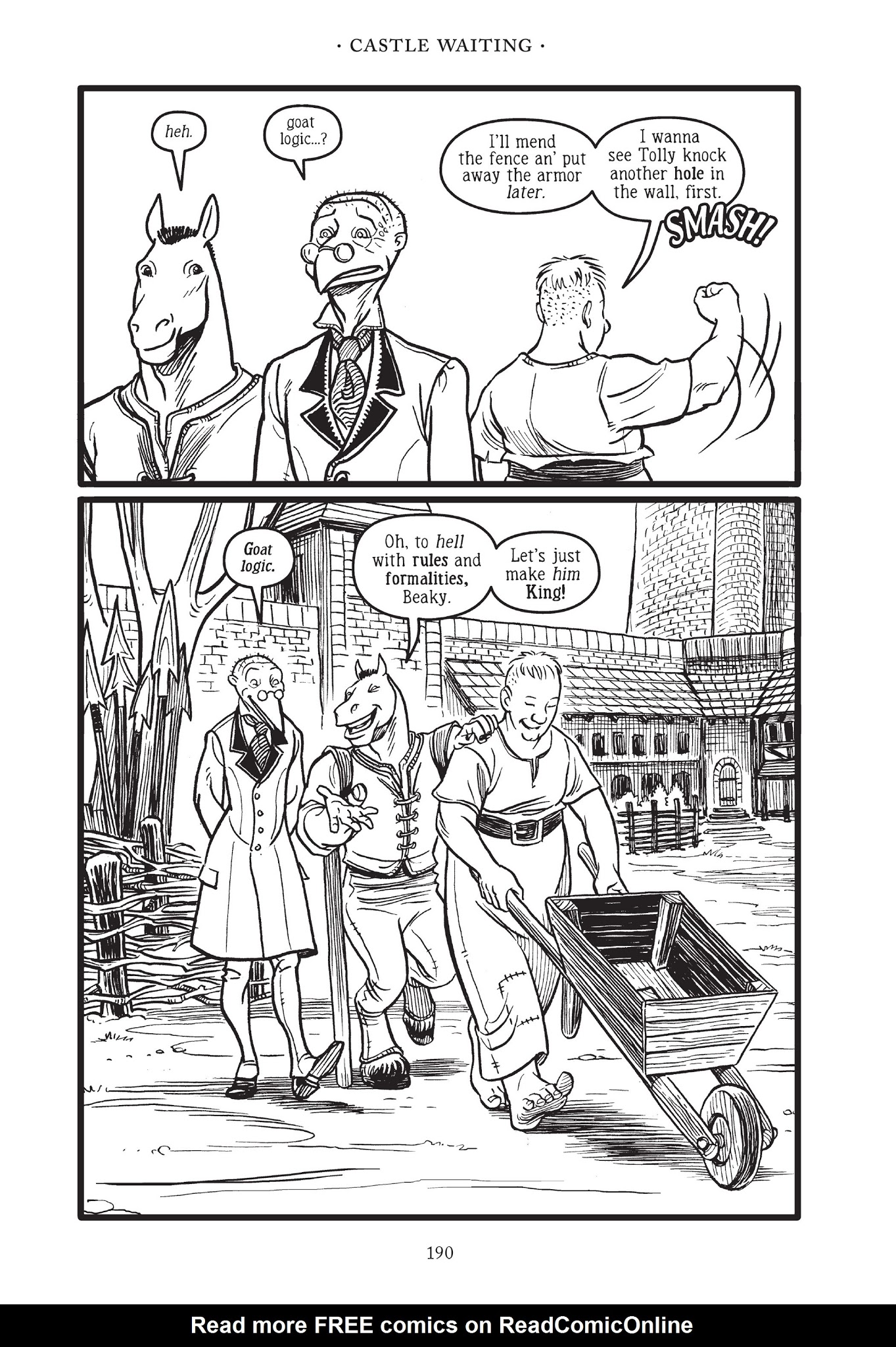 Read online Castle Waiting comic -  Issue # TPB 2 - 185