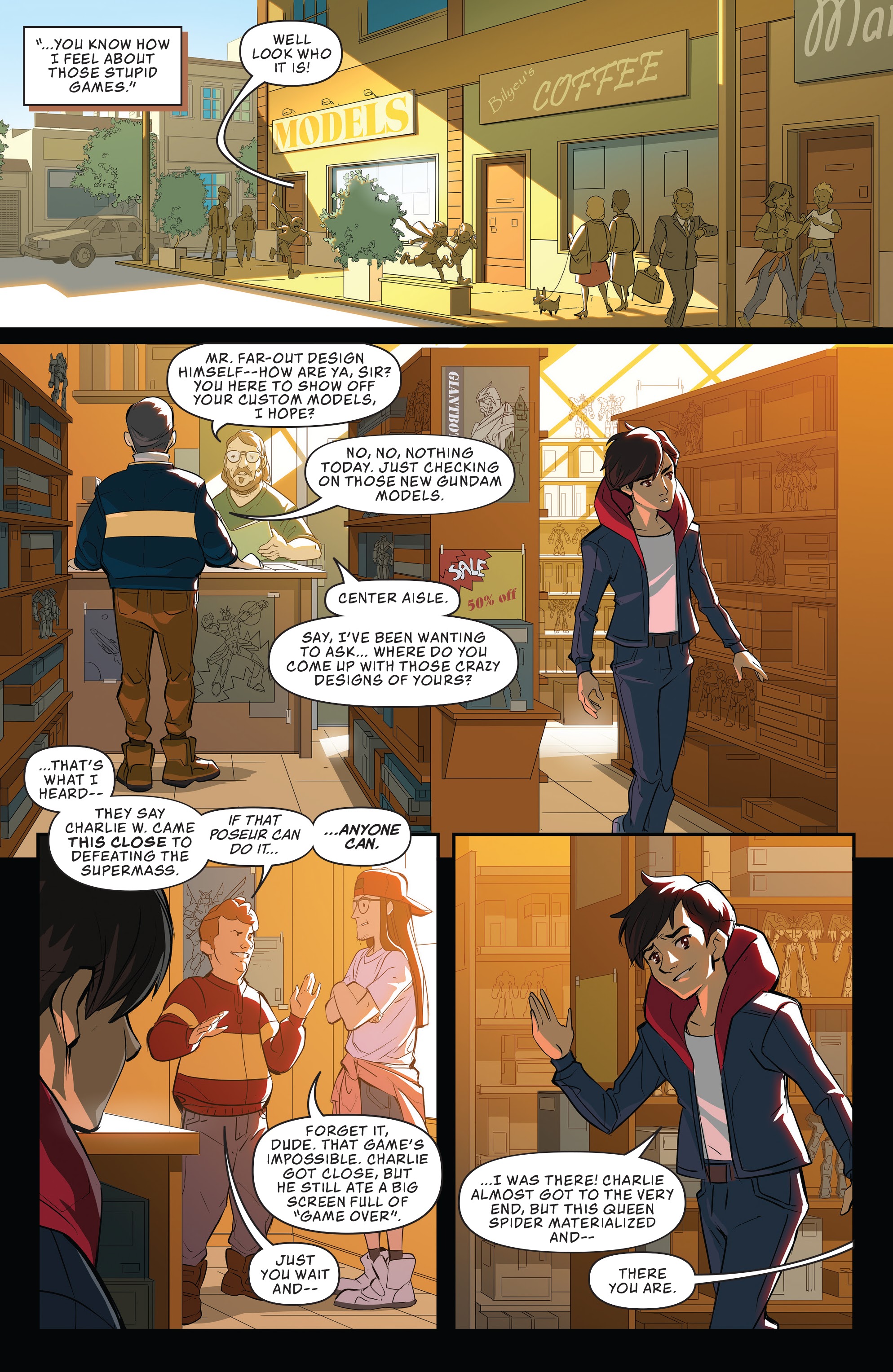 Read online Hexagon comic -  Issue #1 - 12