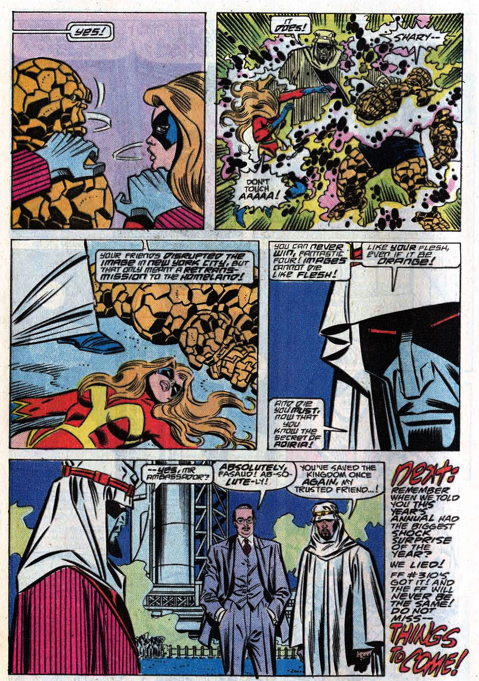 Read online Fantastic Four (1961) comic -  Issue #309 - 31