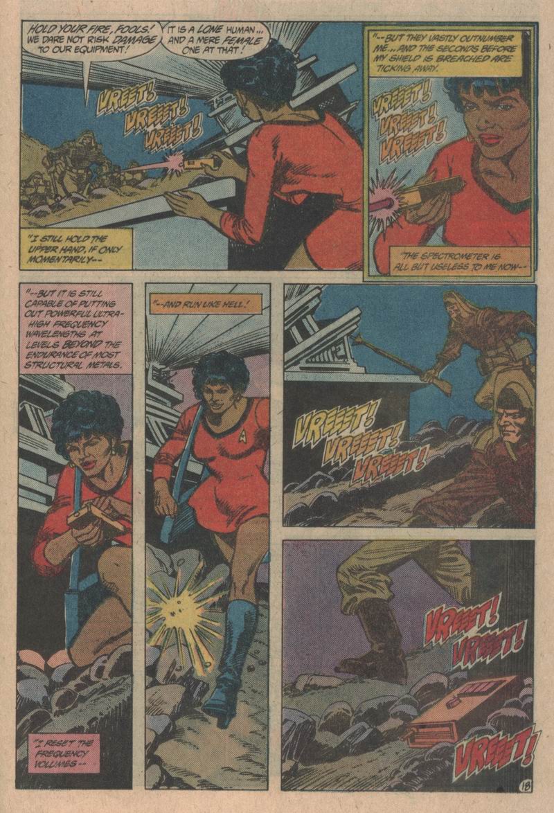 Read online Star Trek (1984) comic -  Issue #30 - 19