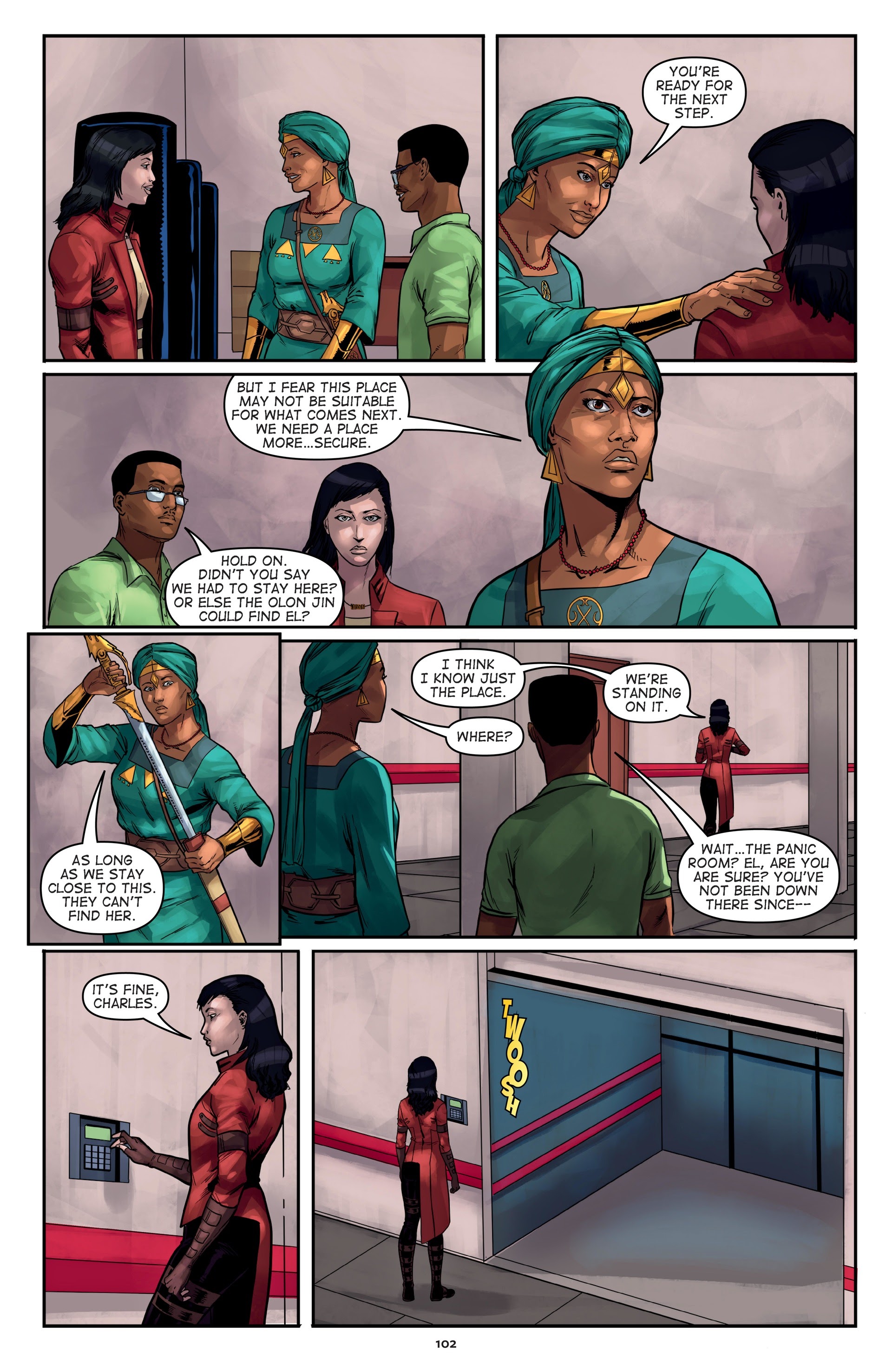 Read online Malika: Warrior Queen comic -  Issue # TPB 2 (Part 2) - 4
