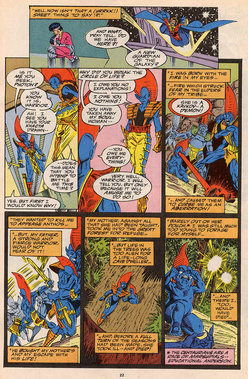 Read online Guardians of the Galaxy (1990) comic -  Issue #15 - 18