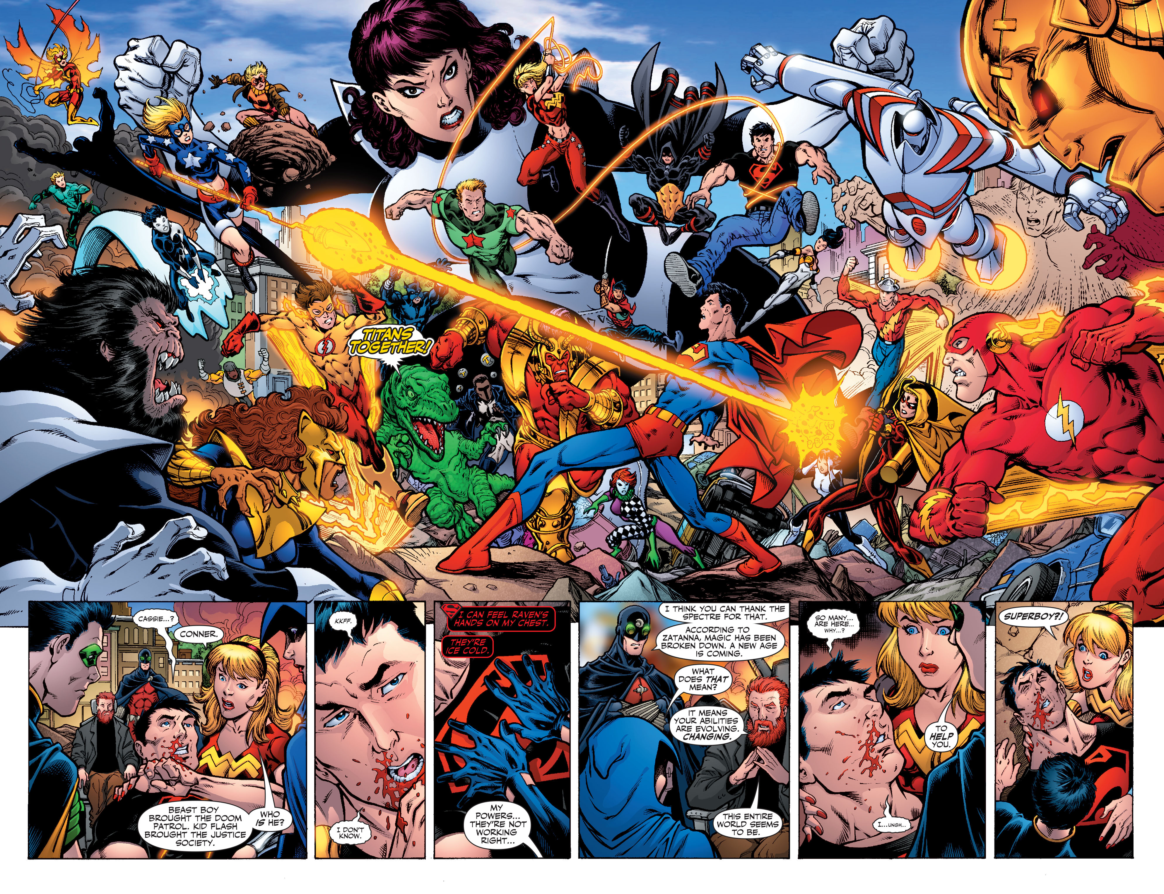 Read online Teen Titans (2003) comic -  Issue #32 - 11