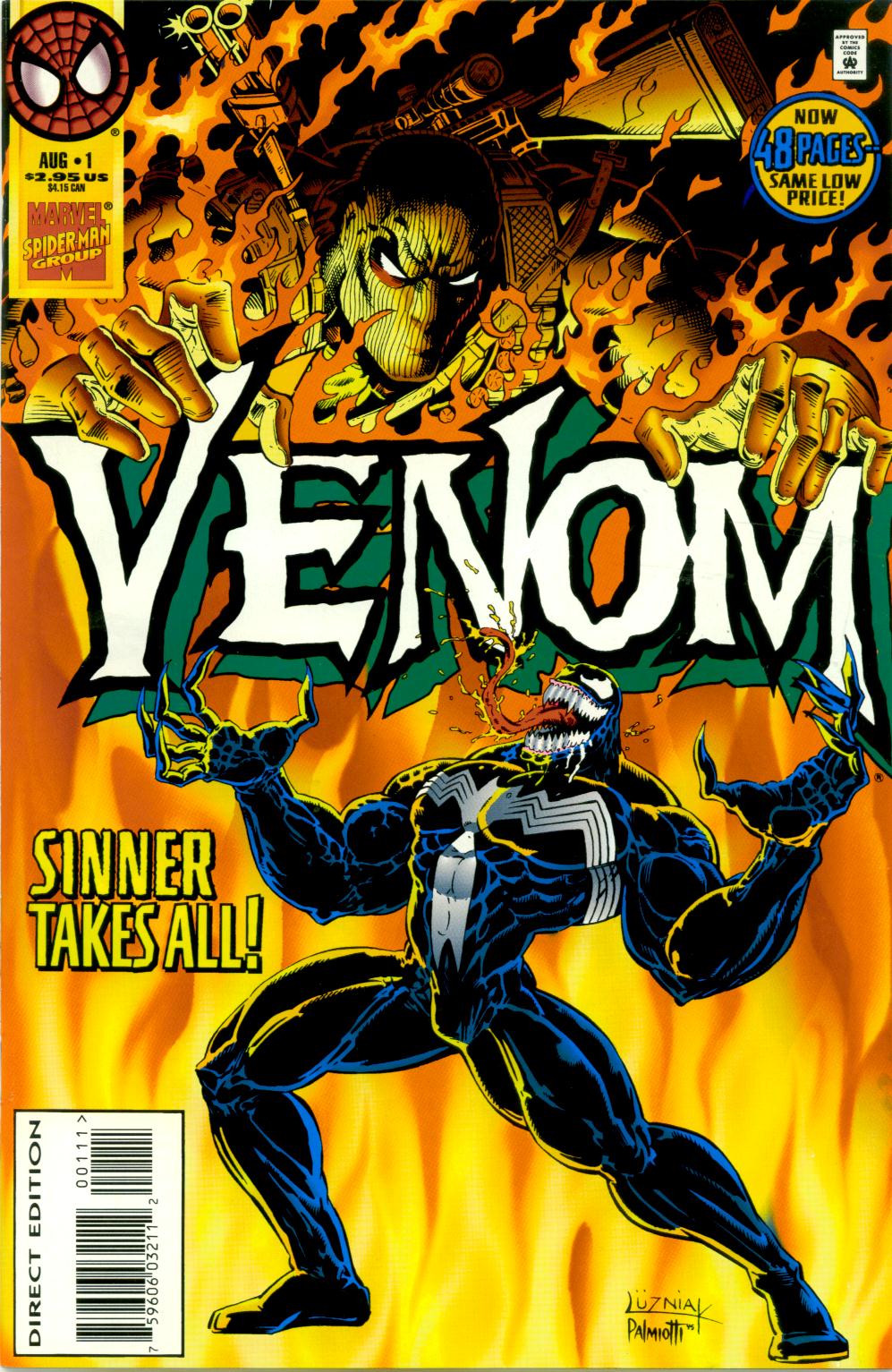 Read online Venom: Sinner Takes All comic -  Issue #1 - 1