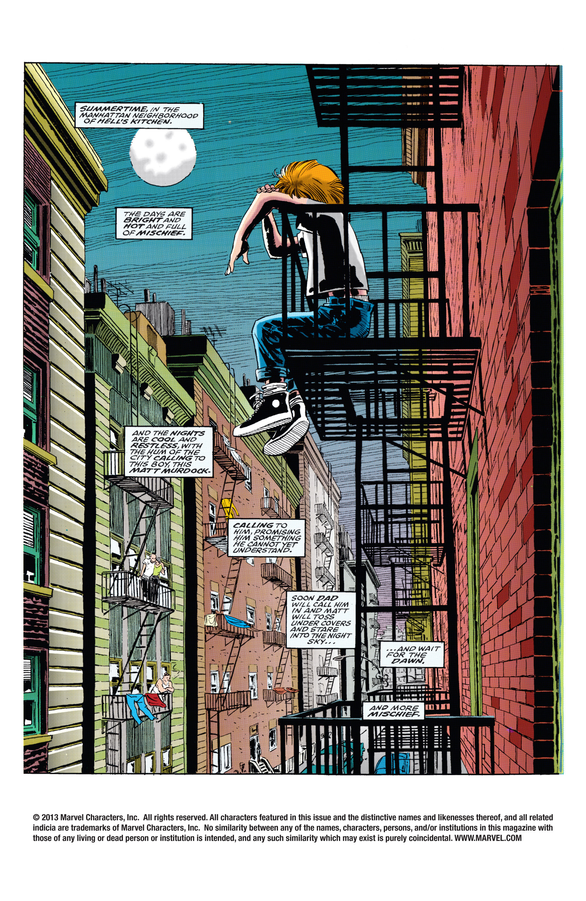 Read online Daredevil: The Man Without Fear comic -  Issue #1 - 2