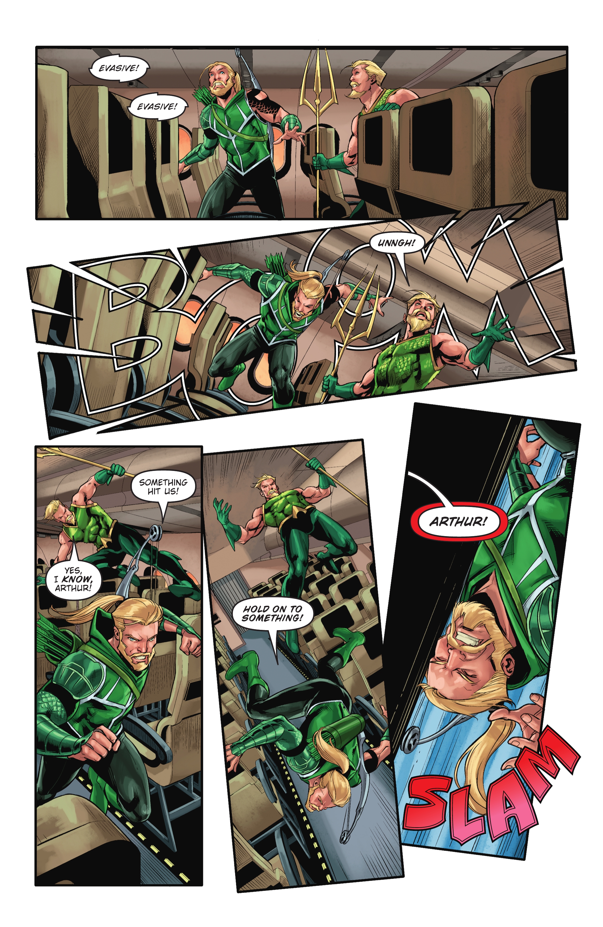 Read online Aquaman/Green Arrow - Deep Target comic -  Issue #2 - 6