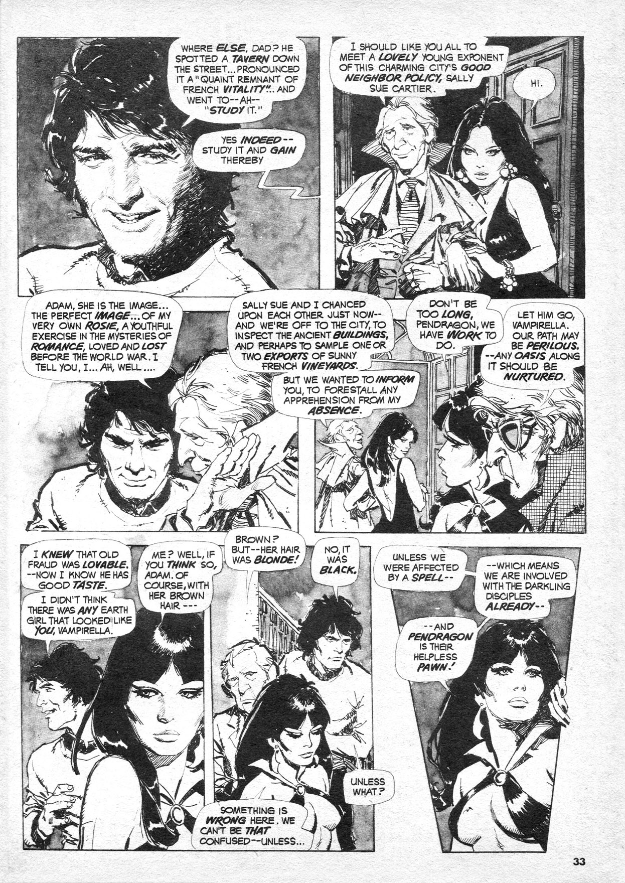 Read online Vampirella (1969) comic -  Issue #74 - 33