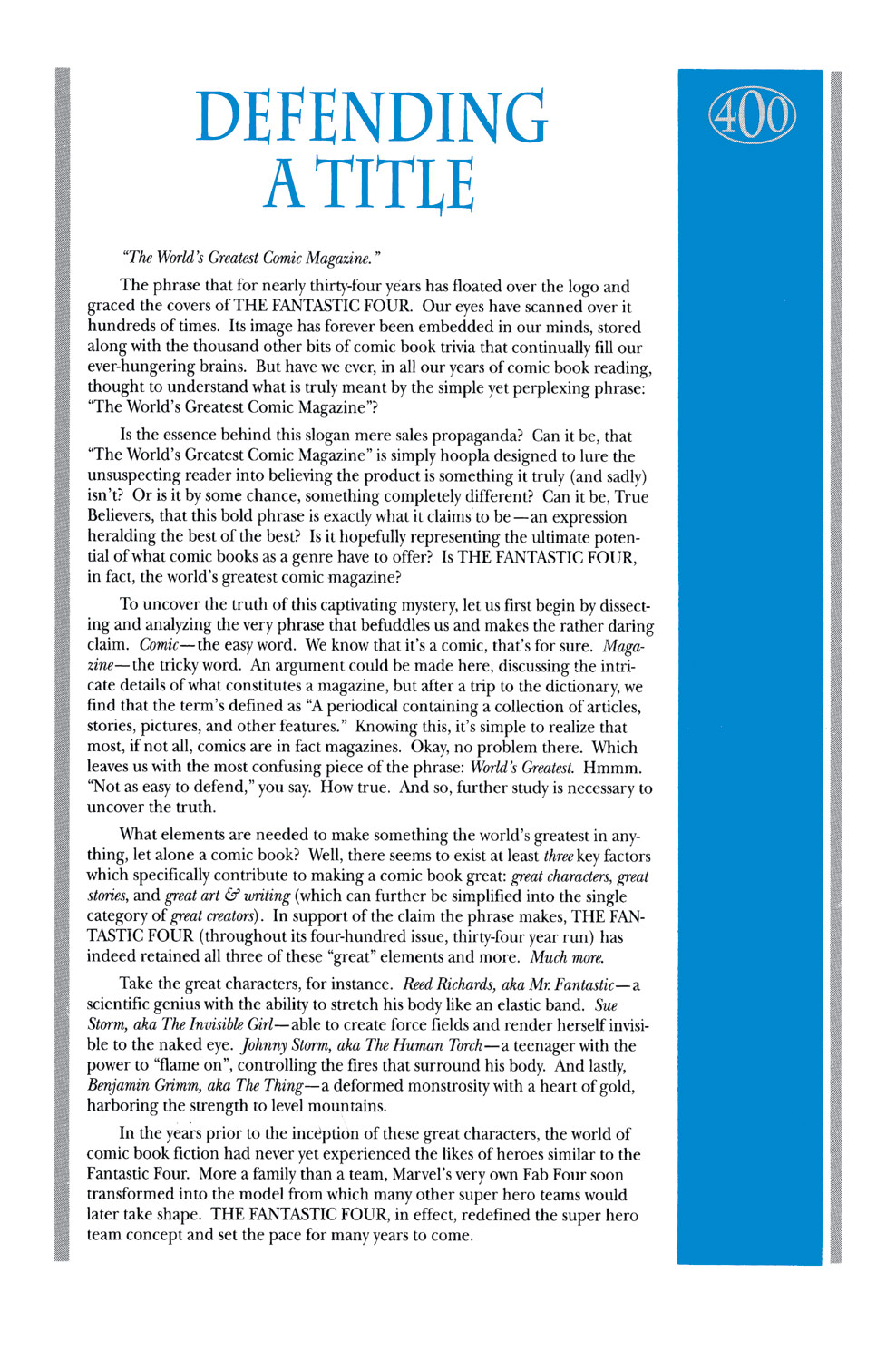 Read online Fantastic Four (1961) comic -  Issue #400 - 43