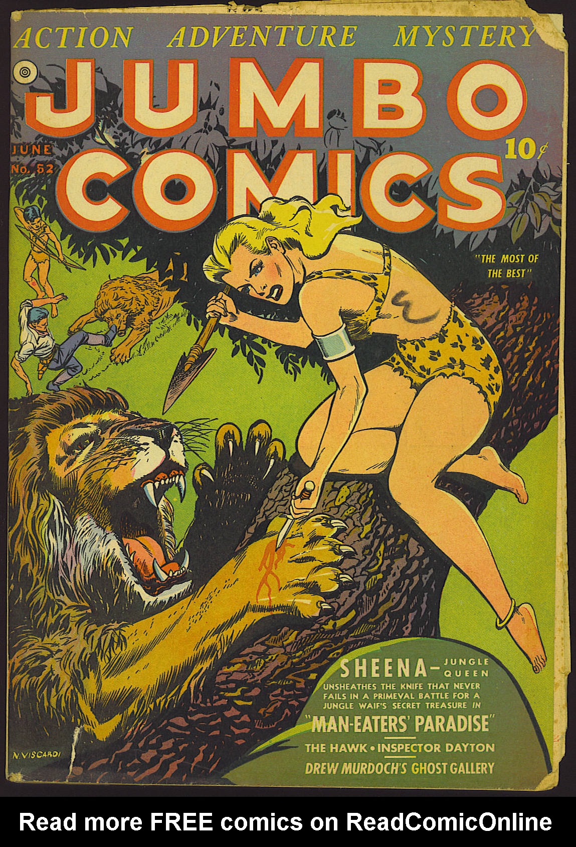 Read online Jumbo Comics comic -  Issue #52 - 1