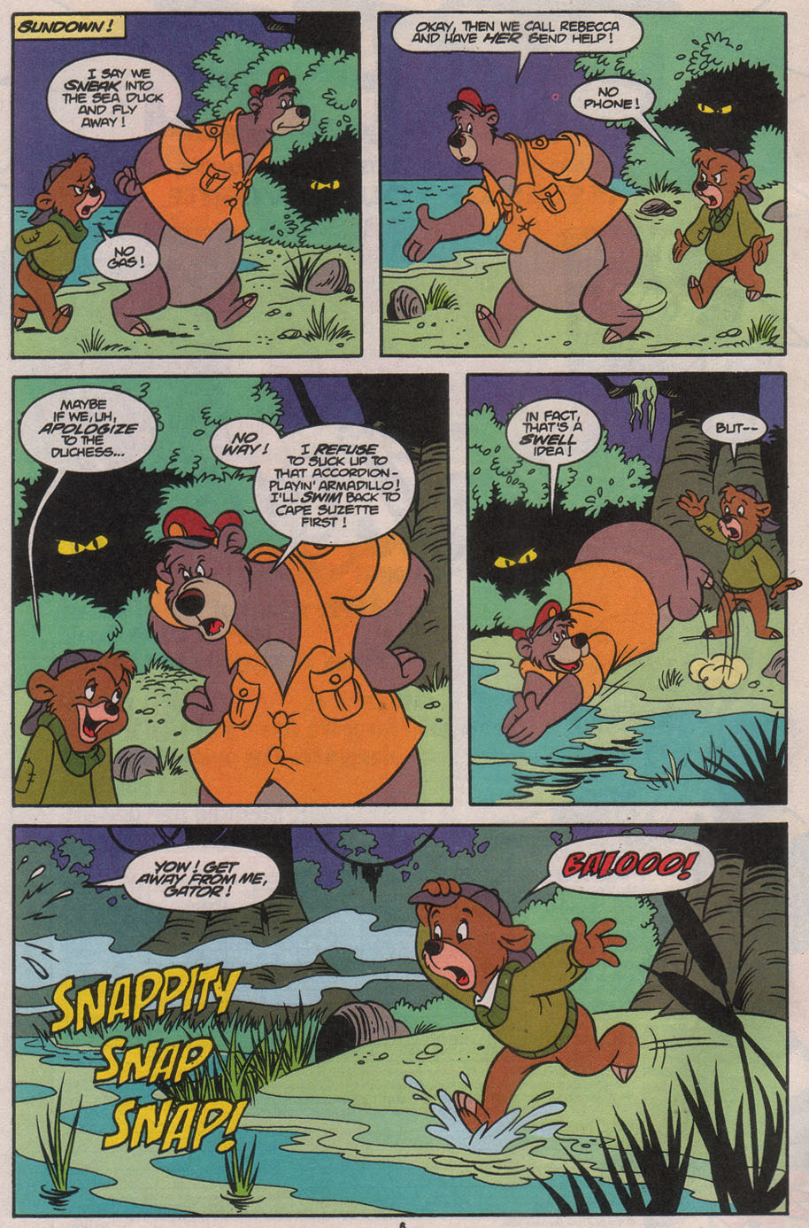 Read online The Disney Afternoon comic -  Issue #7 - 8