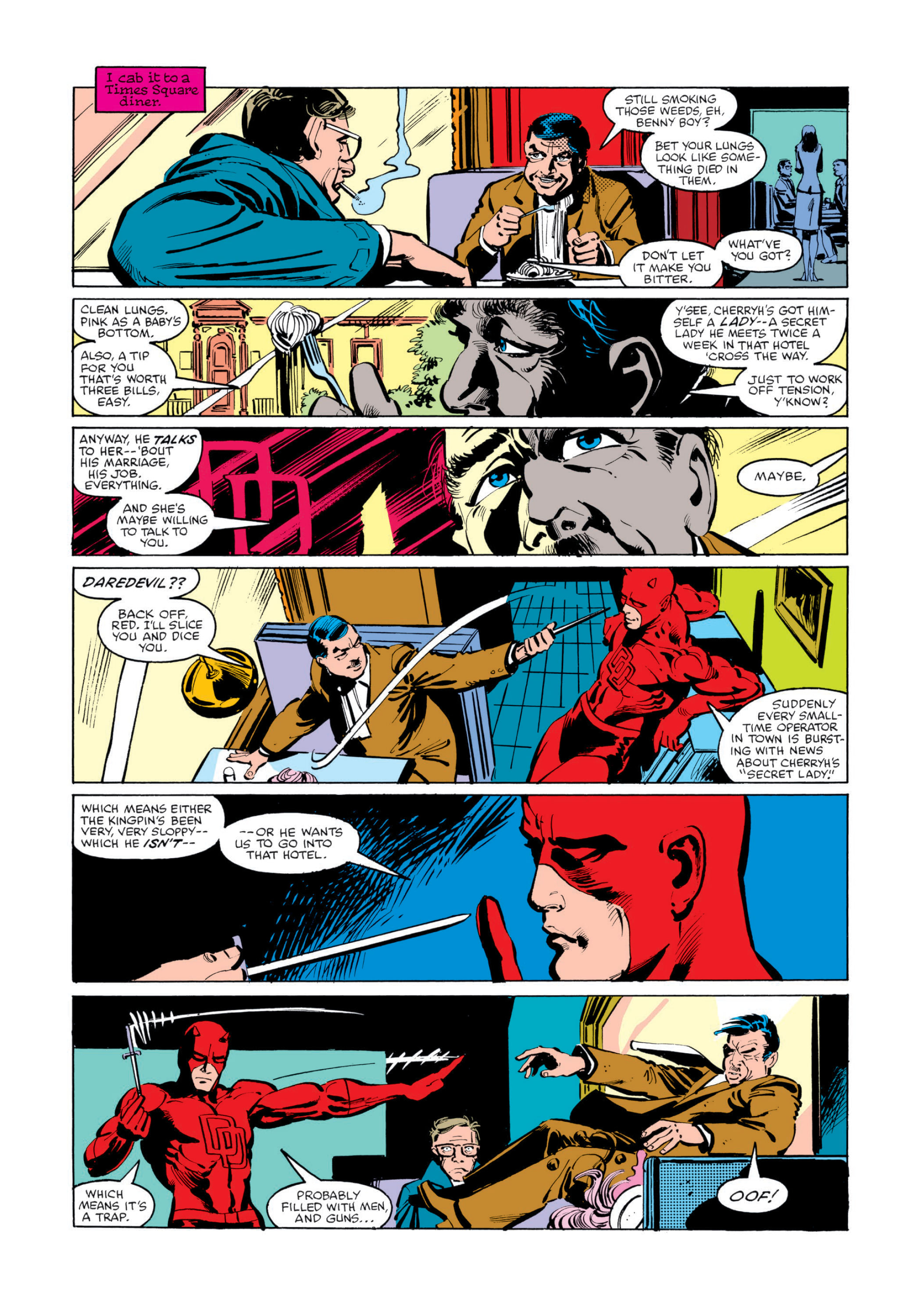 Read online Marvel Masterworks: Daredevil comic -  Issue # TPB 16 (Part 2) - 52