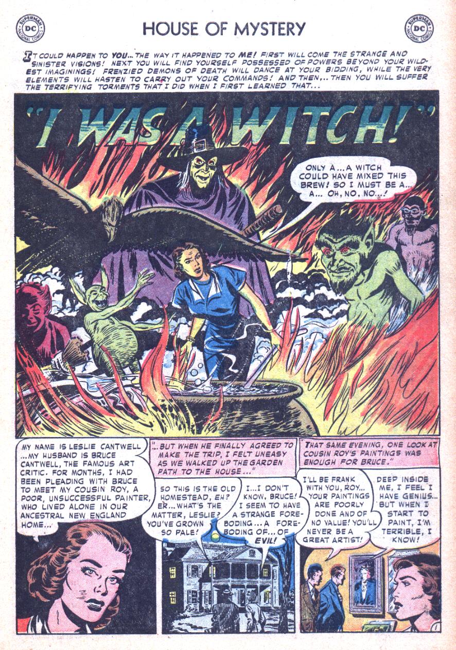 Read online House of Mystery (1951) comic -  Issue #5 - 35