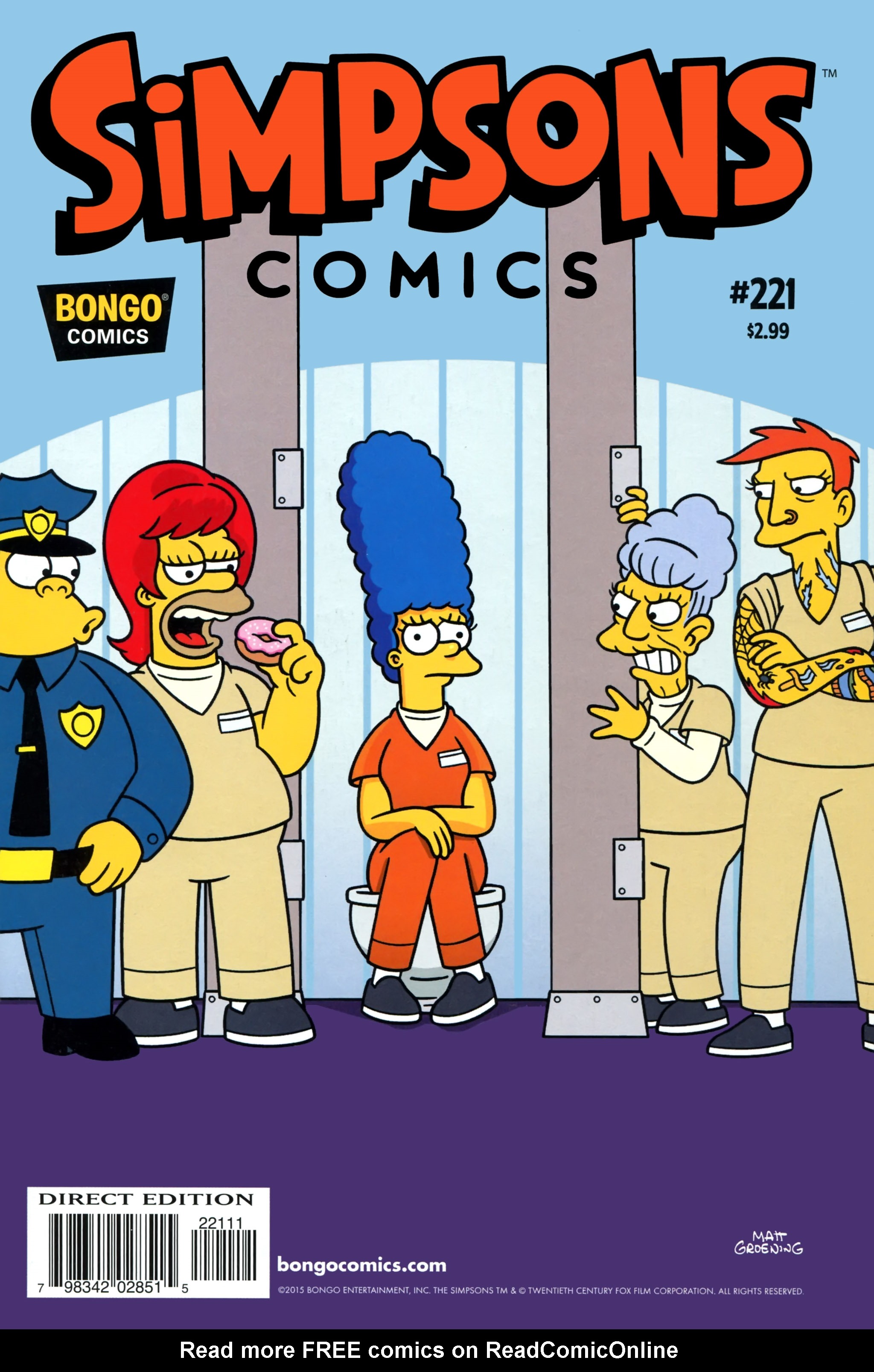 Read online Simpsons Comics comic -  Issue #221 - 1