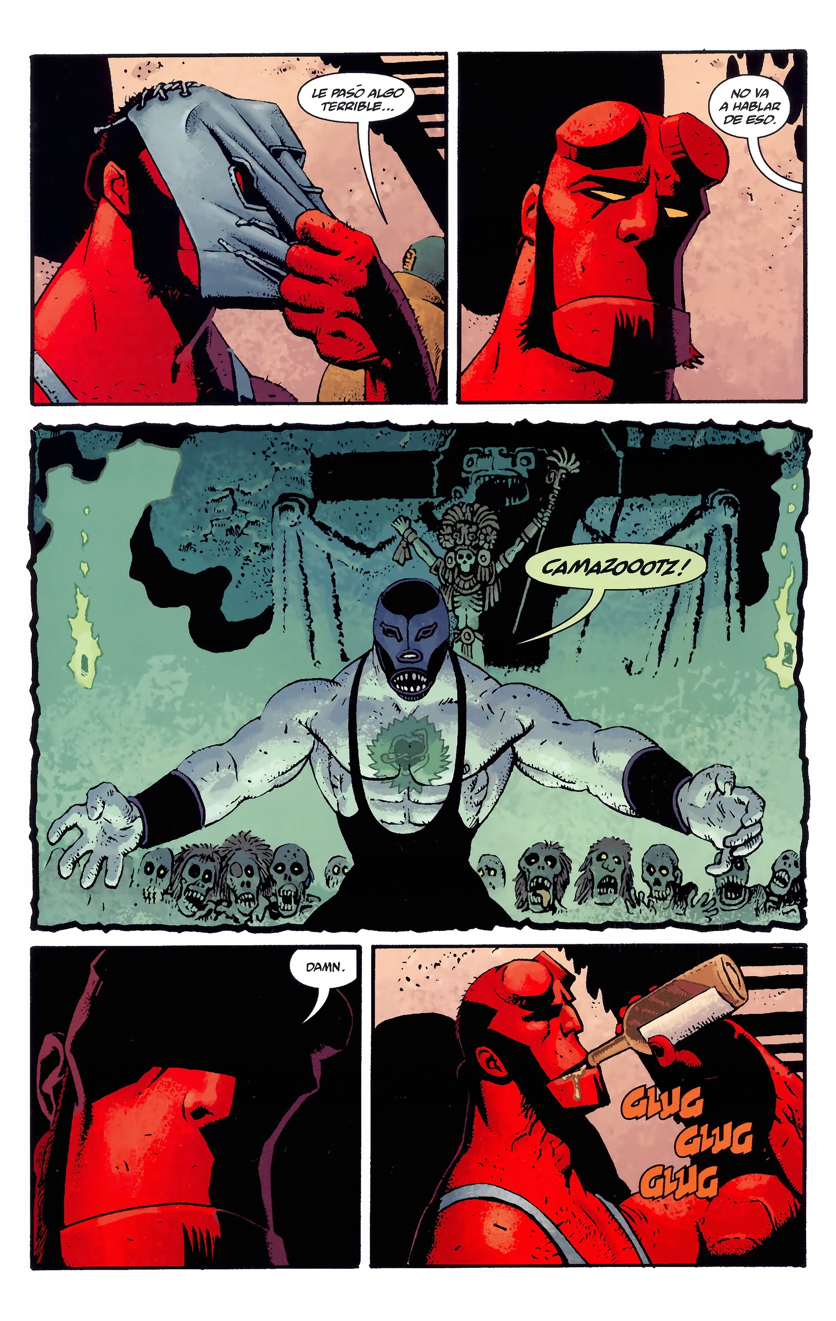 Read online Hellboy: House of the Living Dead comic -  Issue # TPB - 16