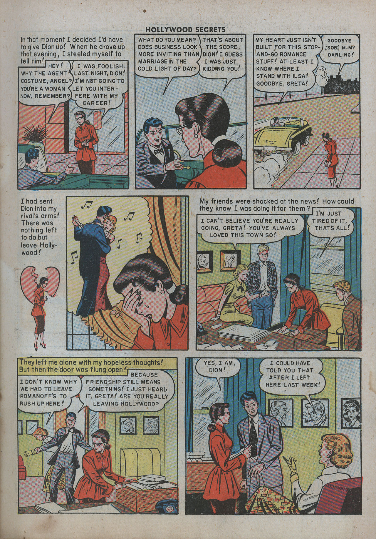 Read online Hollywood Secrets comic -  Issue #6 - 17