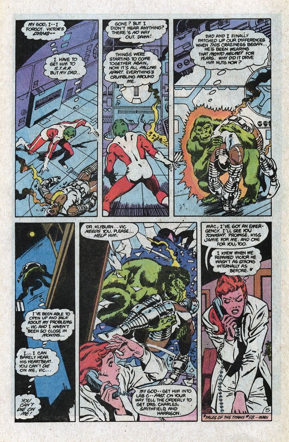 Read online Tales of the Teen Titans comic -  Issue #78 - 6