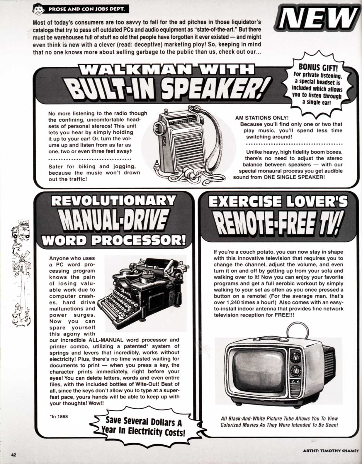 Read online MAD comic -  Issue #414 - 44