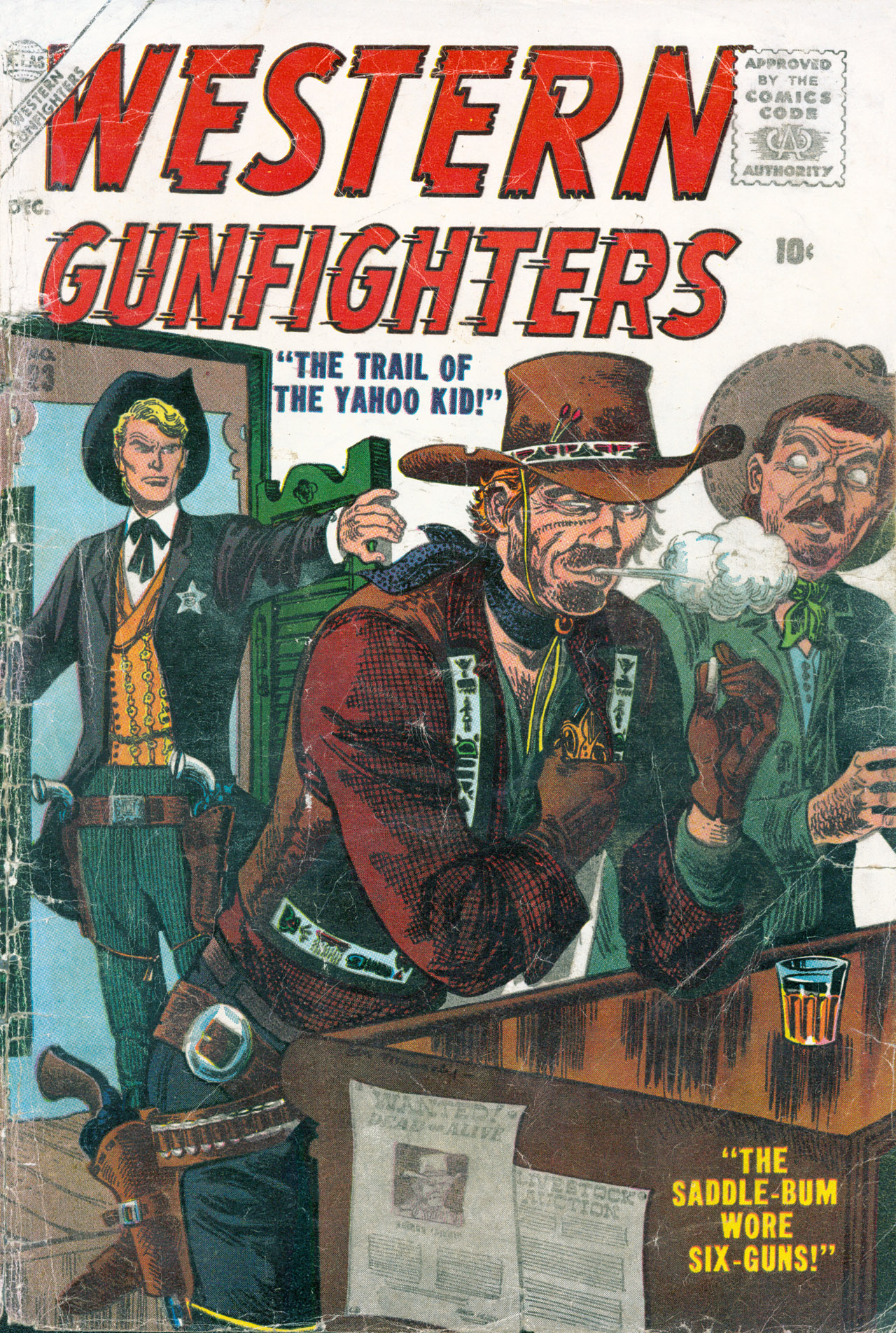 Read online Western Gunfighters (1956) comic -  Issue #23 - 1