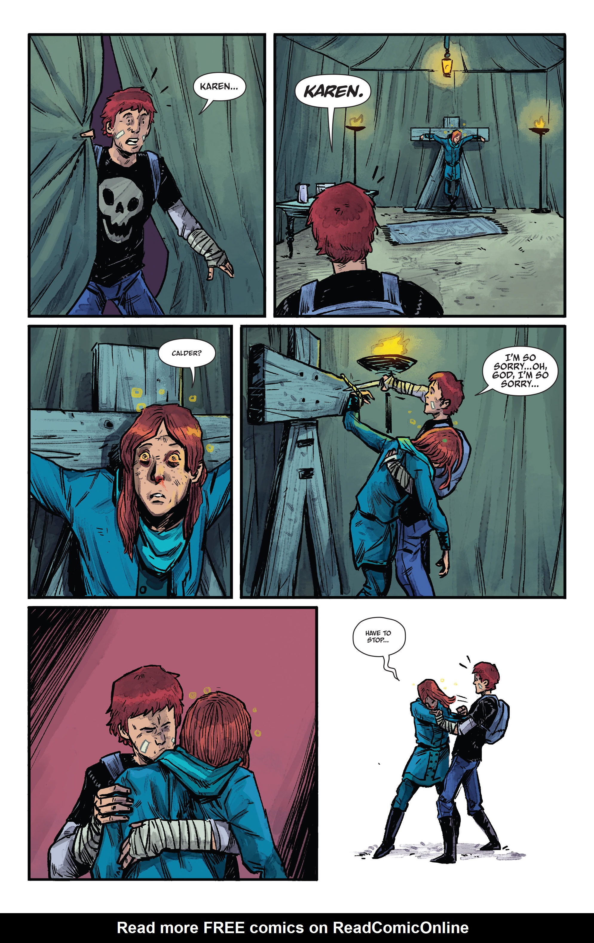 Read online The Woods comic -  Issue #16 - 18