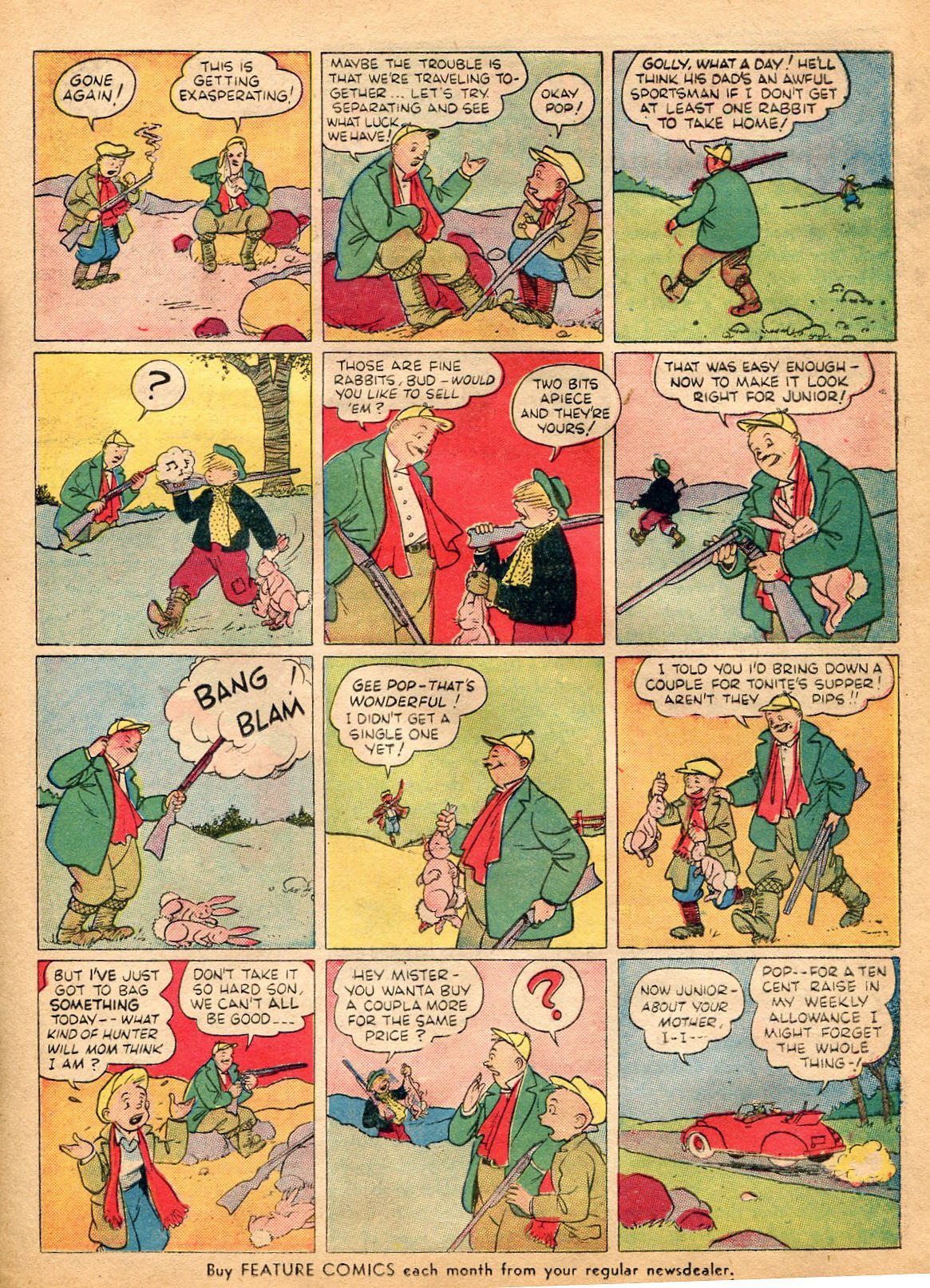 Read online Feature Comics comic -  Issue #38 - 49