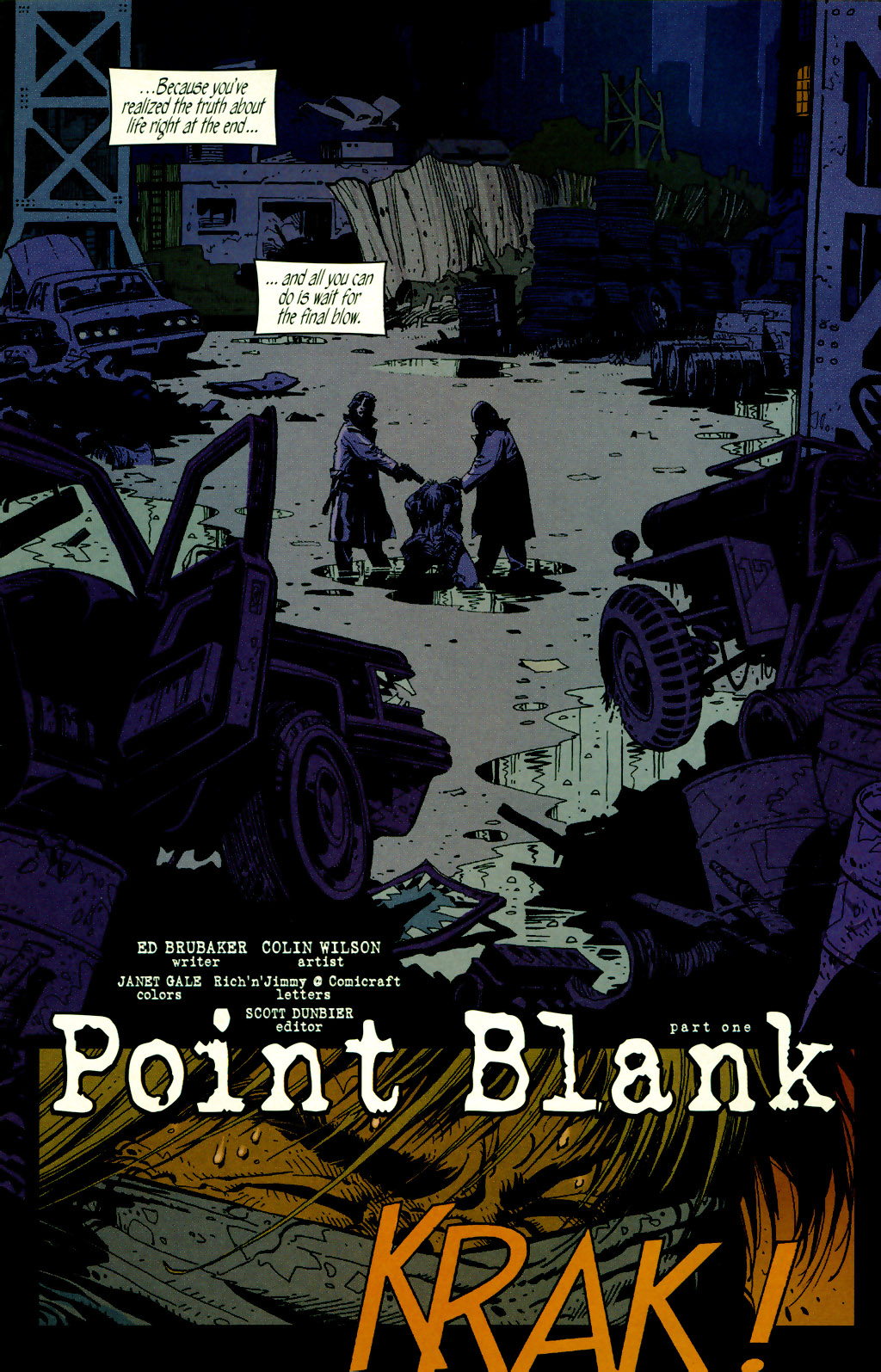 Read online Point Blank comic -  Issue #1 - 3