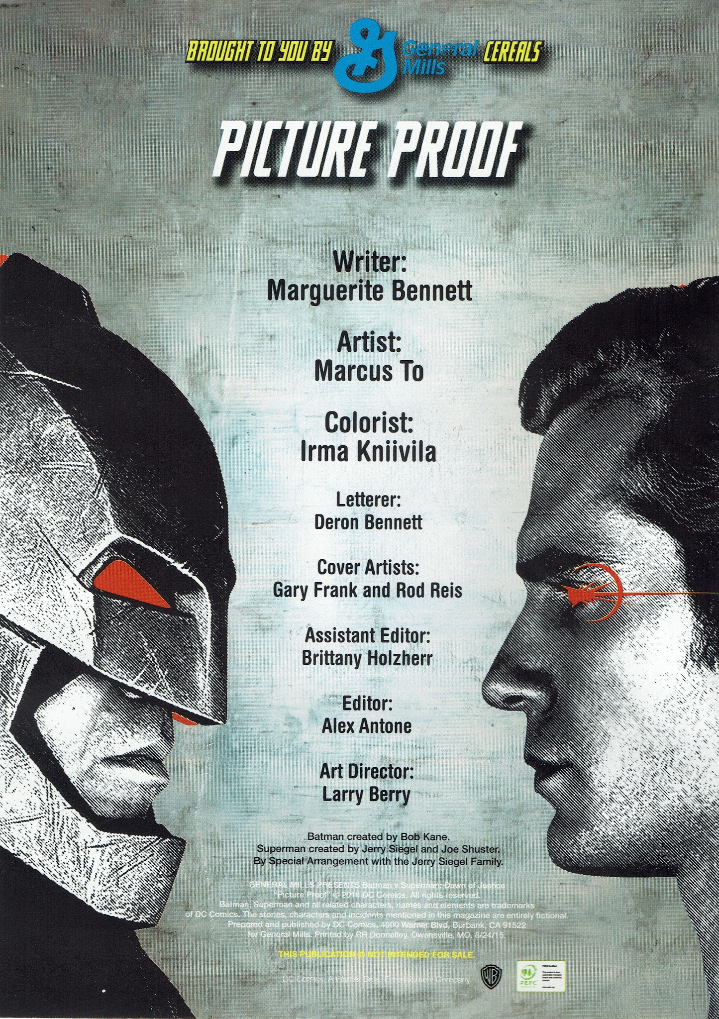 Read online General Mills Presents Batman v Superman: Dawn of Justice comic -  Issue #3 - 2