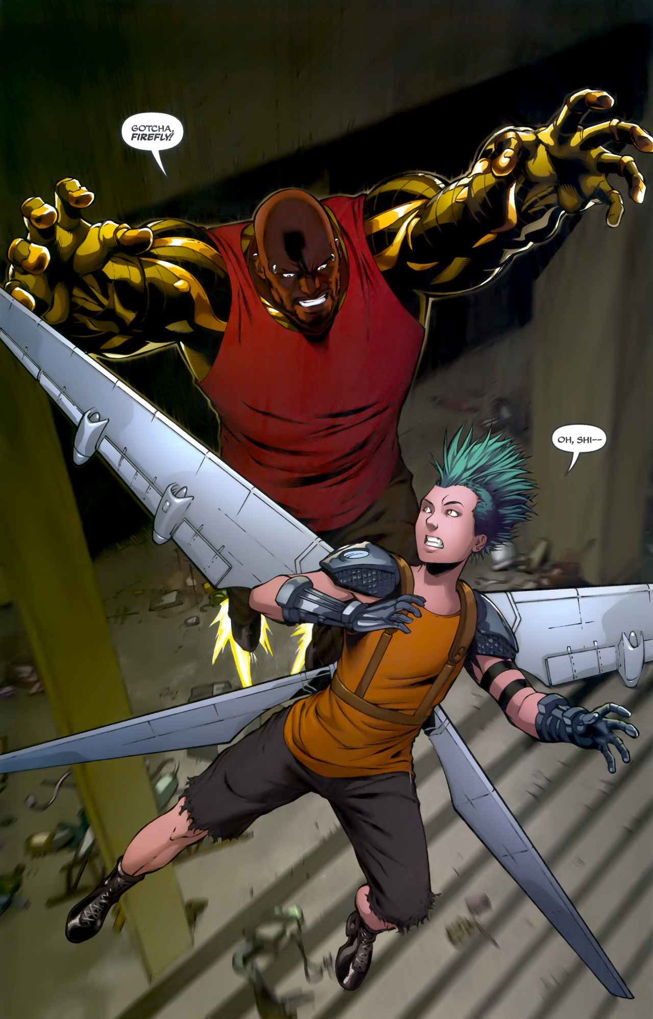 Read online Michael Turner's Soulfire (2009) comic -  Issue #4 - 15