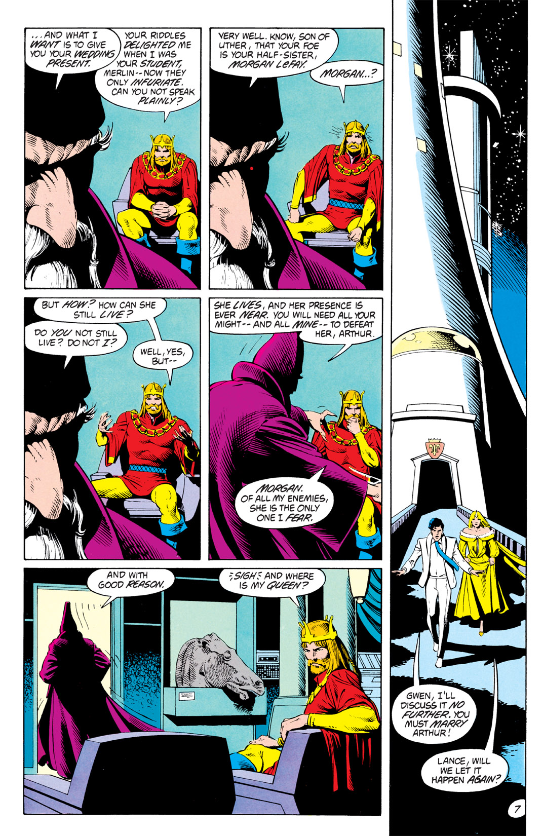 Read online Camelot 3000 comic -  Issue #6 - 9