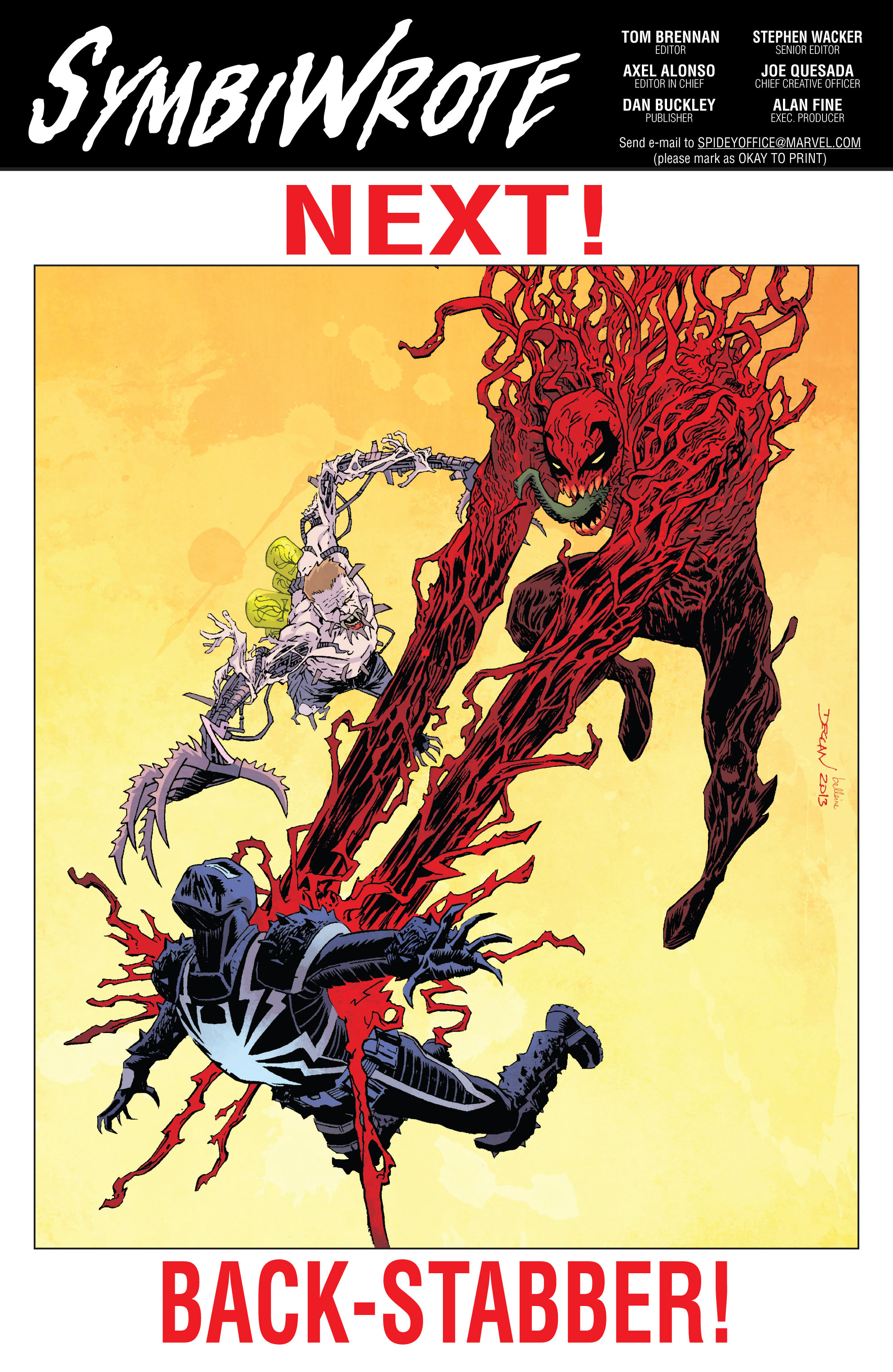 Read online Venom (2011) comic -  Issue #33 - 23