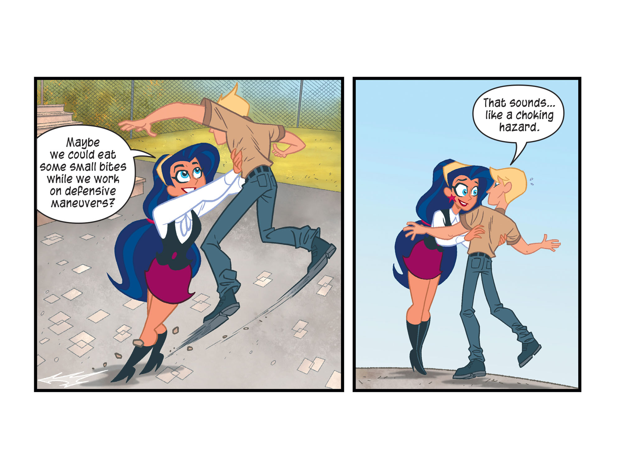 Read online DC Super Hero Girls: Weird Science comic -  Issue #7 - 10