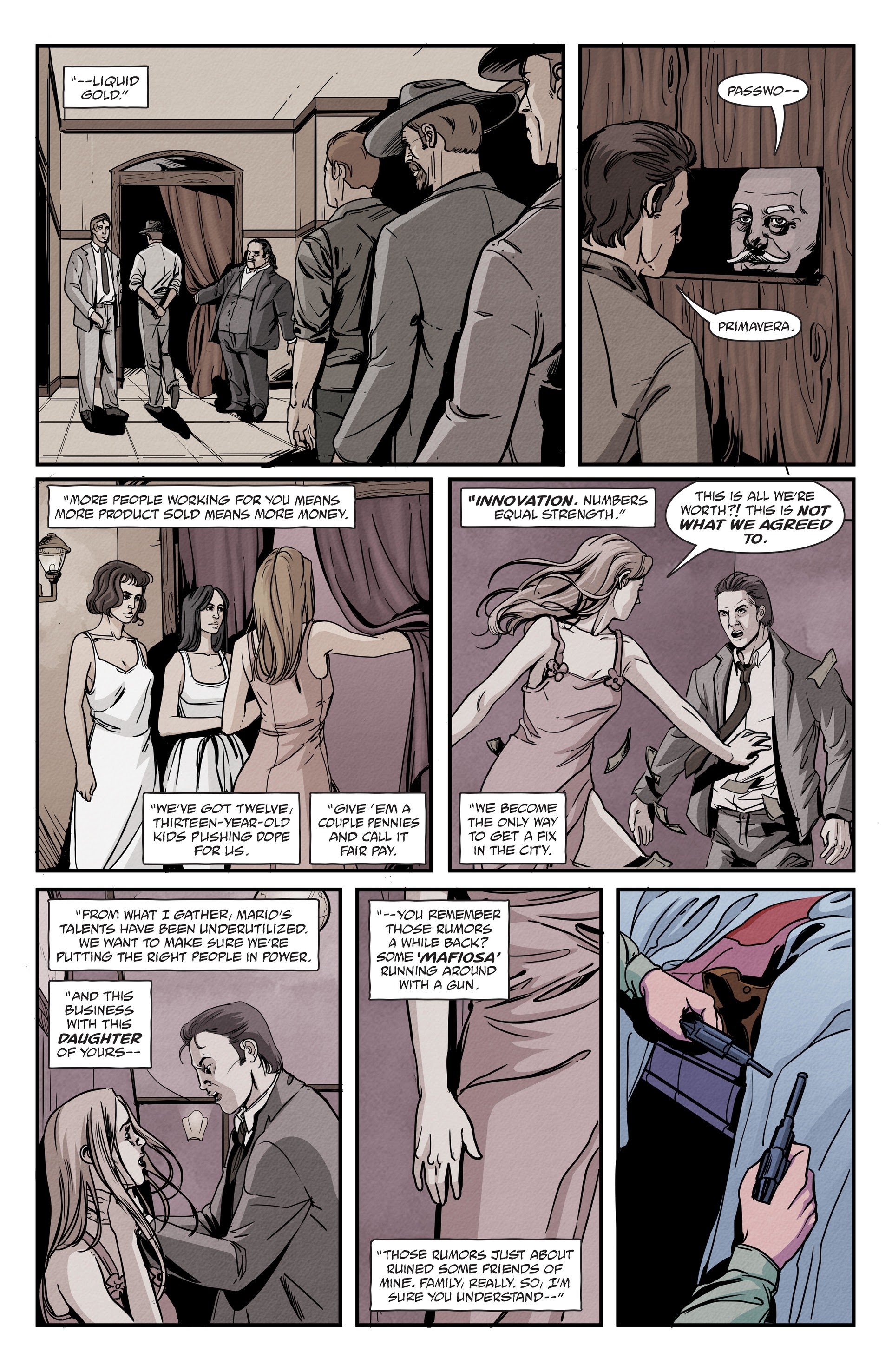 Read online Mafiosa comic -  Issue # TPB - 109