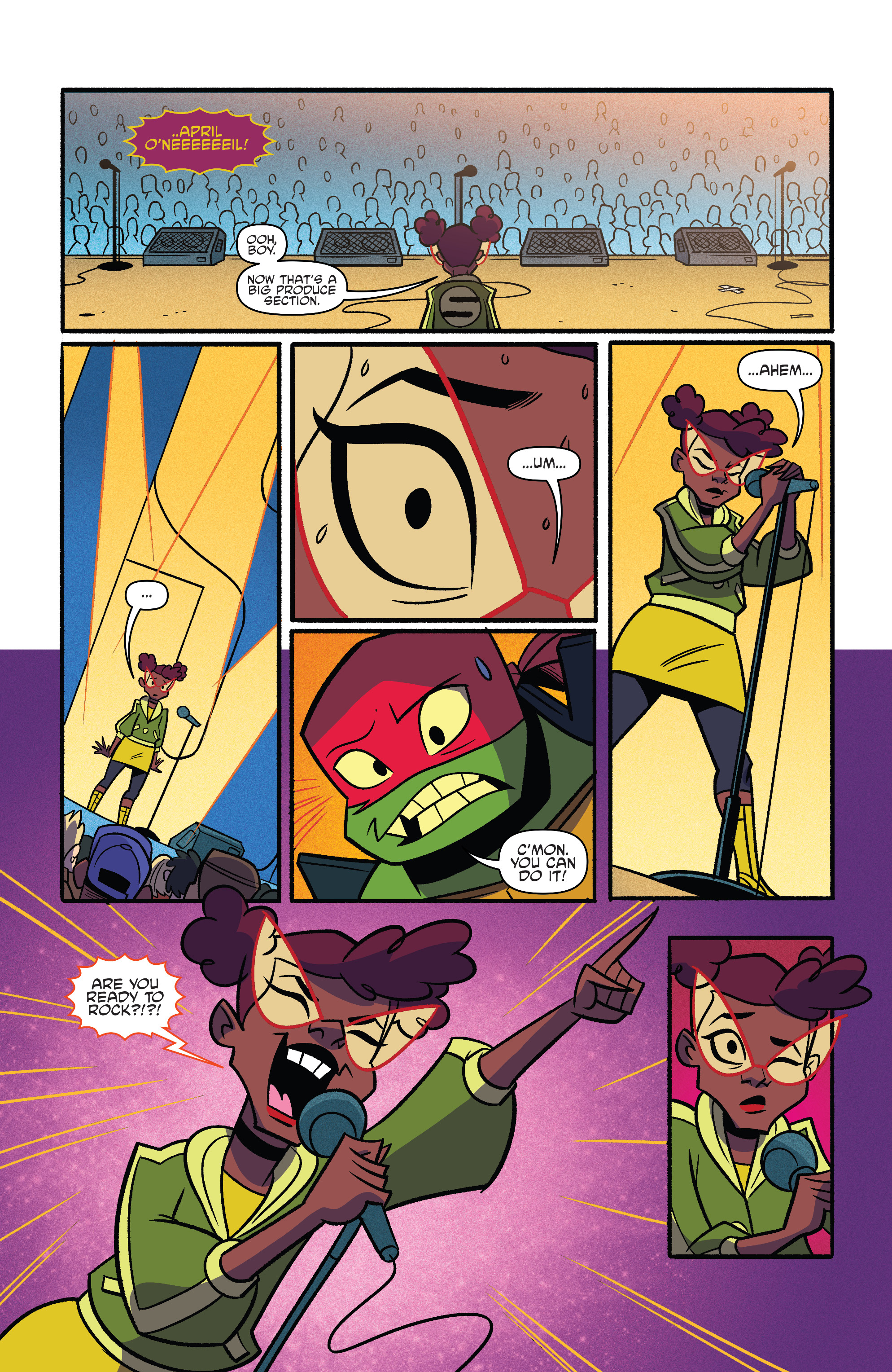 Read online Rise of the Teenage Mutant Ninja Turtles: Sound Off! comic -  Issue #3 - 4